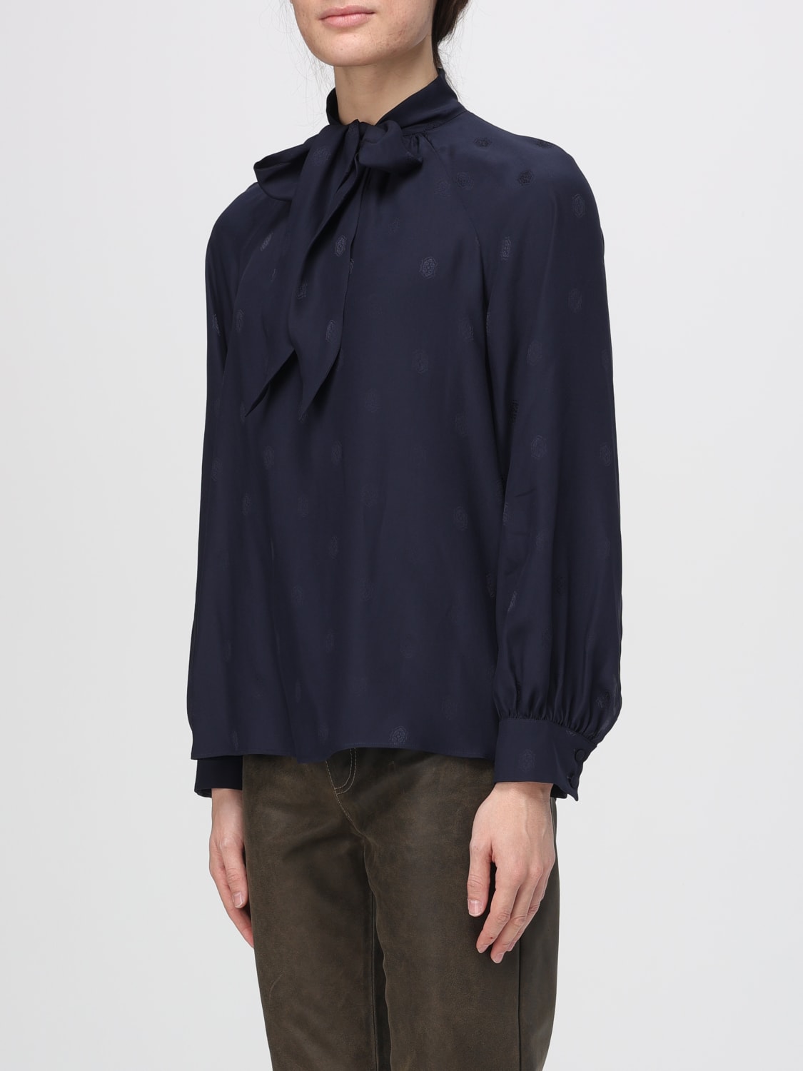 ETRO TOP: Top mujer Etro, Azul Oscuro - Img 4