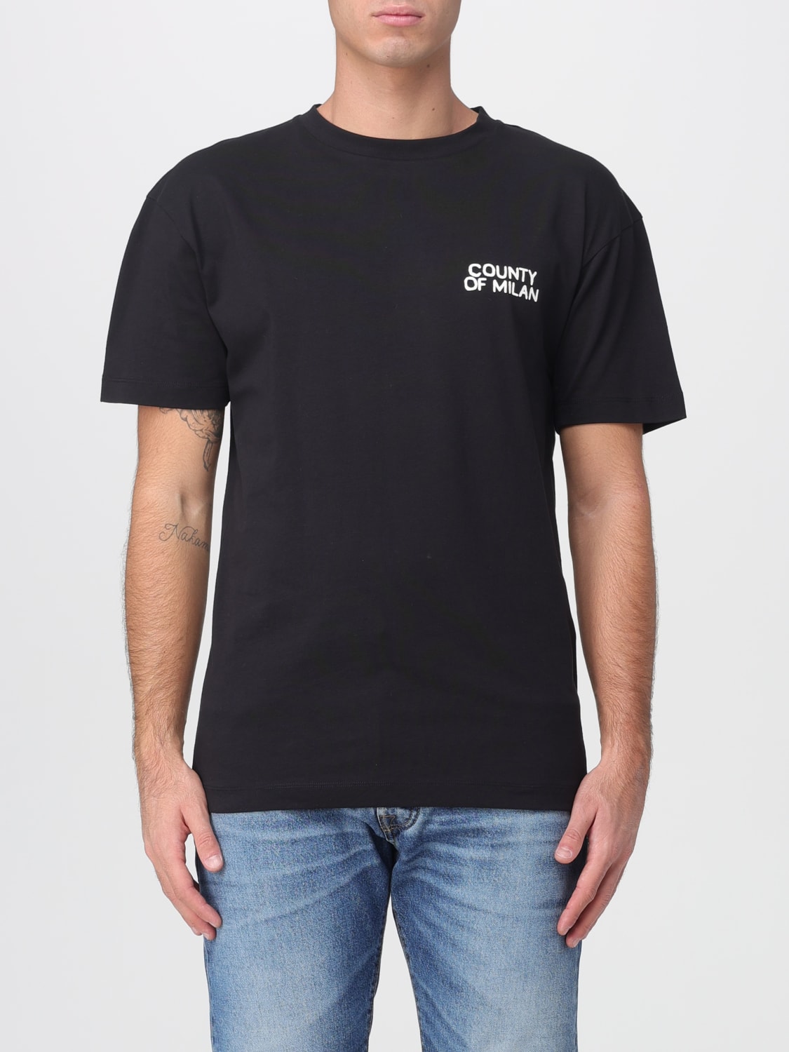 COUNTY OF MILAN T-SHIRT: T-shirt men County Of Milan, Black - Img 1