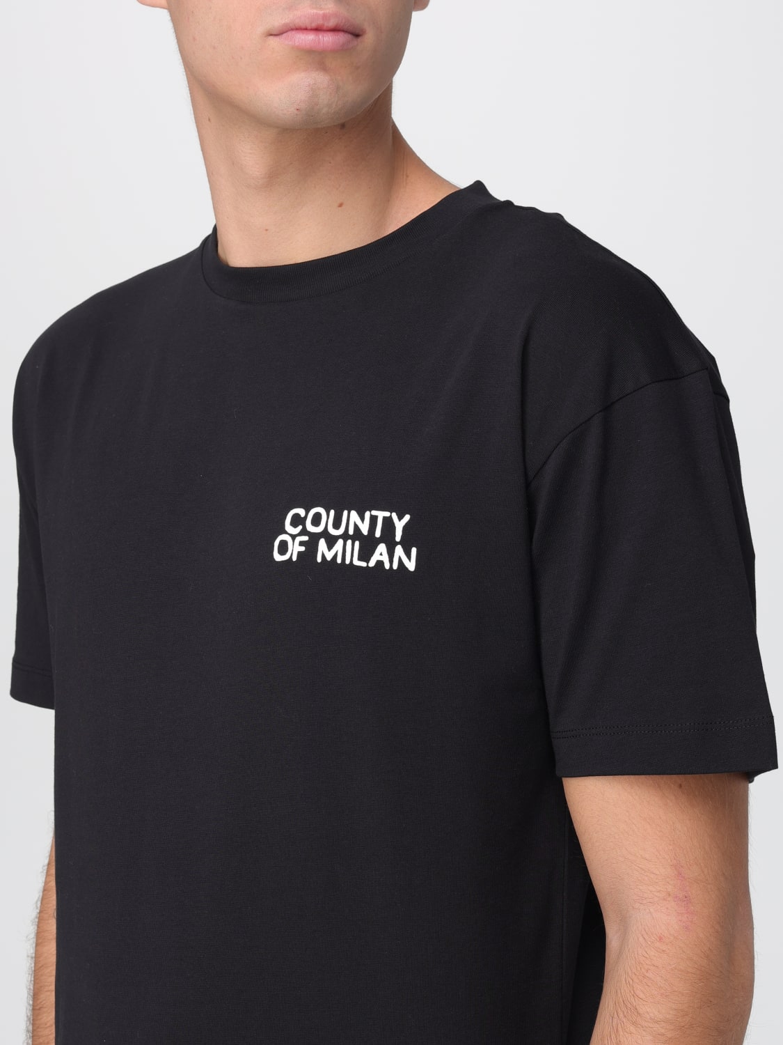 COUNTY OF MILAN T-SHIRT: T-shirt men County Of Milan, Black - Img 3