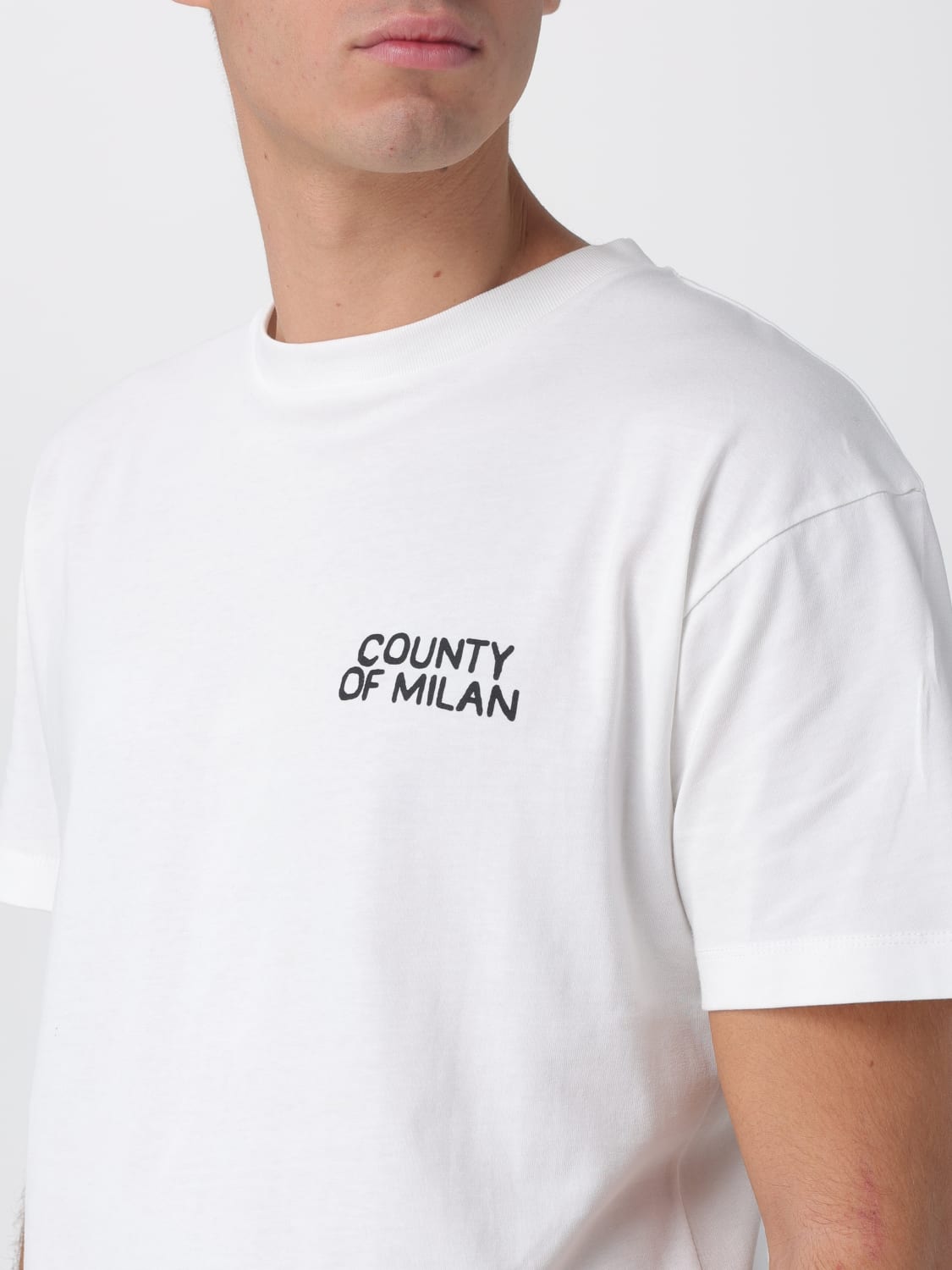 COUNTY OF MILAN T-SHIRT: T-shirt homme County Of Milan, Beige - Img 3