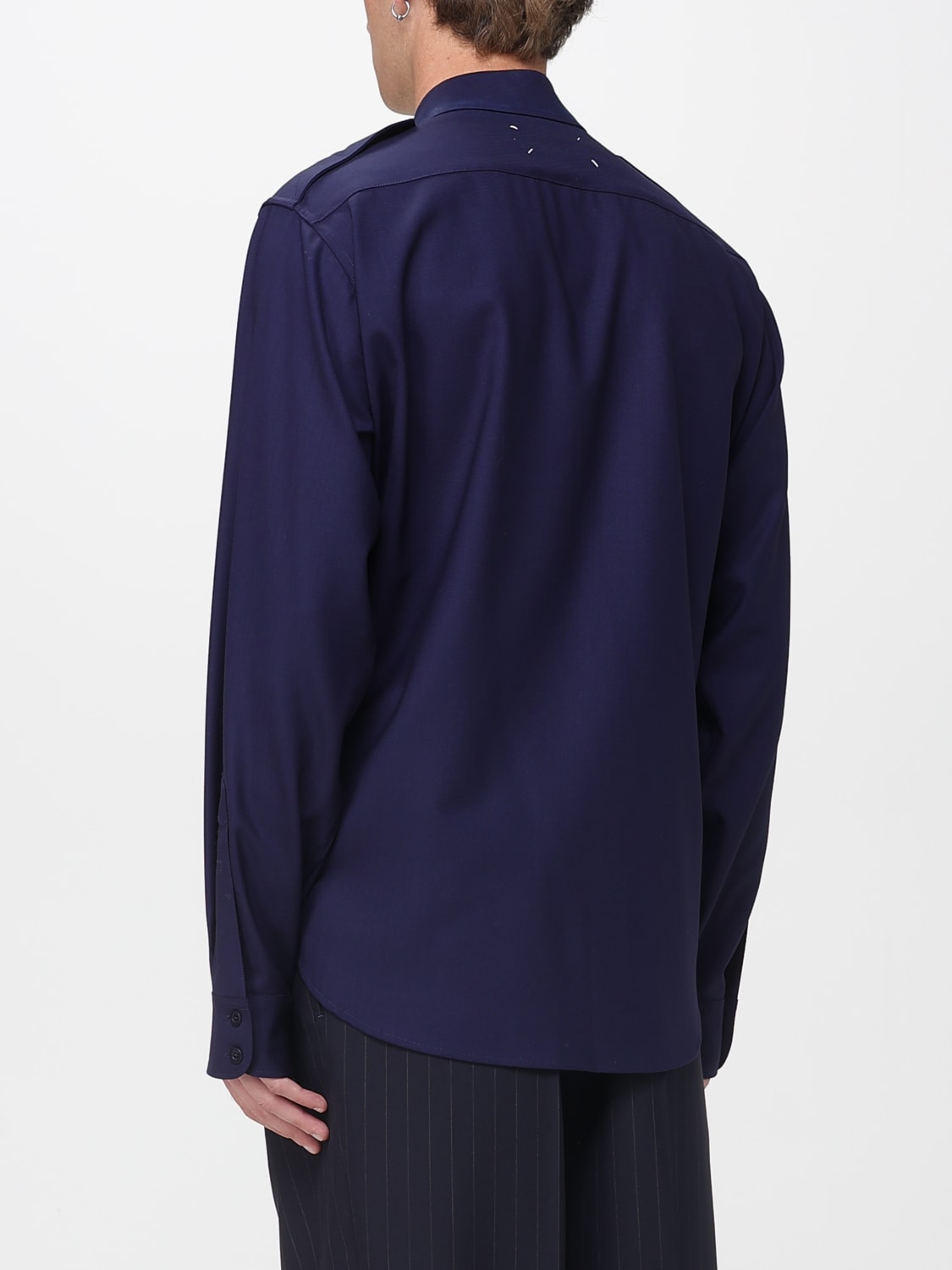 MAISON MARGIELA SHIRT: Shirt men Maison Margiela, Blue - Img 3