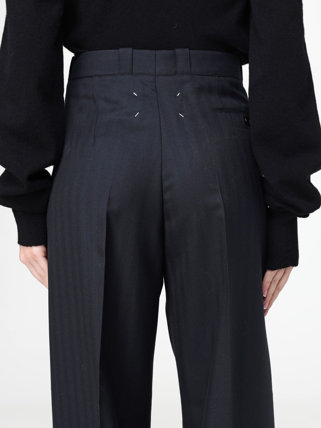 MAISON MARGIELA HOSE: Hose damen Maison Margiela, Schwarz - Img 5