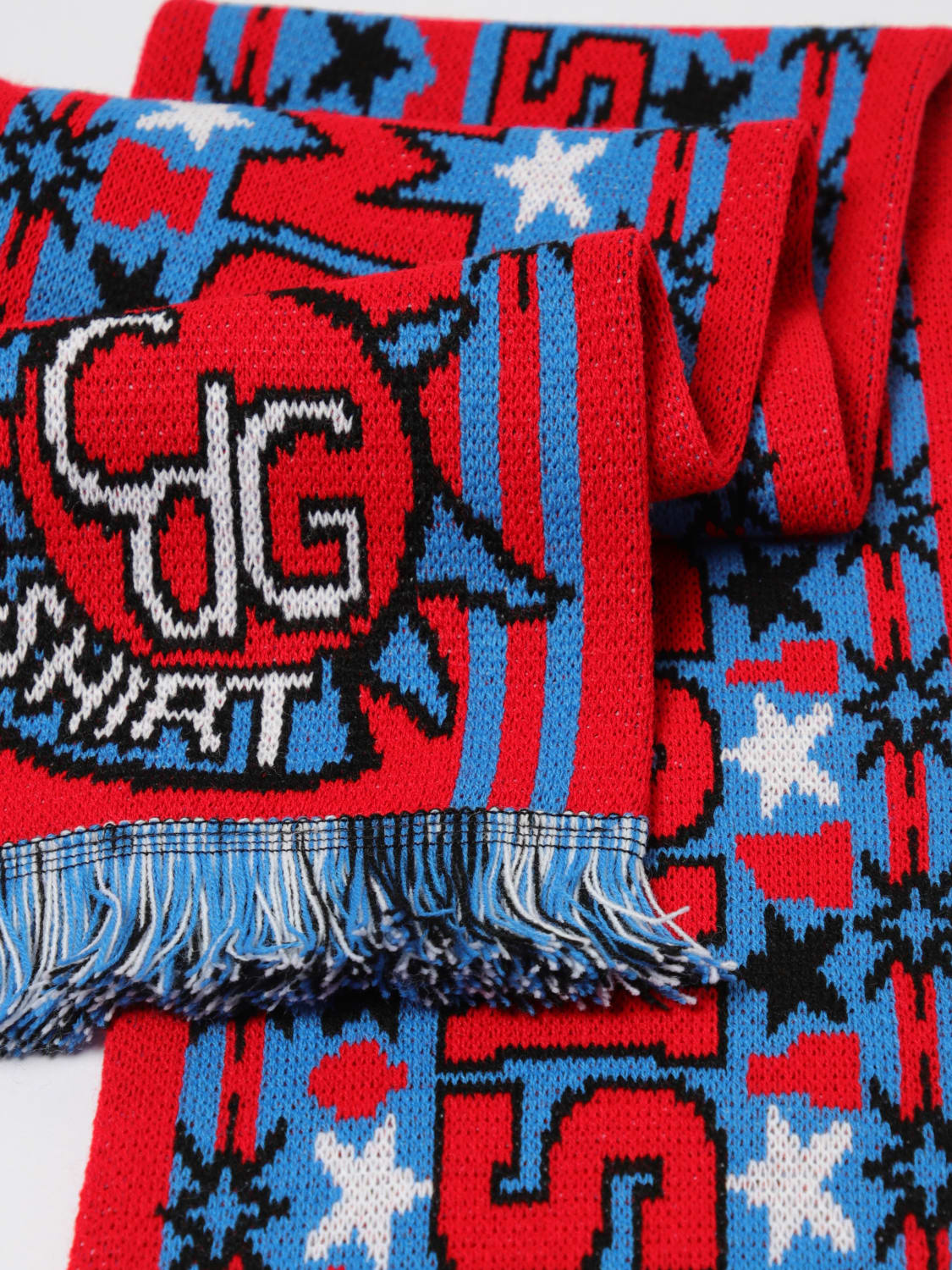 COMME DES GARÇONS SHIRT SCARF: Scarf men Comme Des Garçons, Red - Img 3