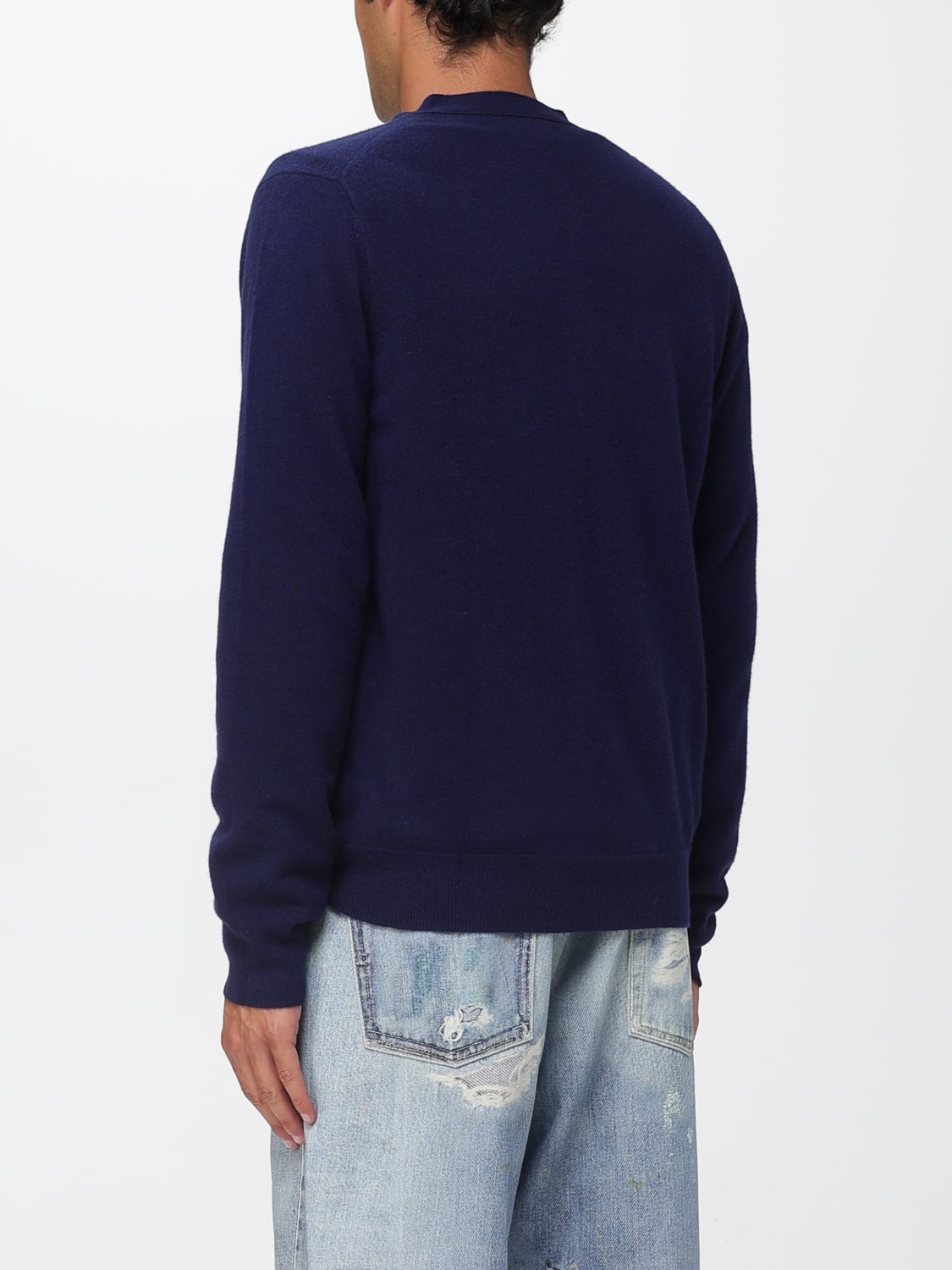 COMME DES GARÇONS SWEATER: Sweater men Comme Des Garçons, Blue - Img 2