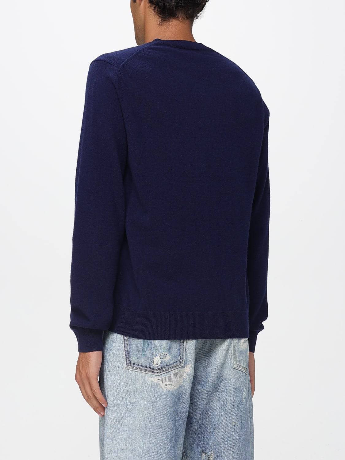 COMME DES GARÇONS SWEATER: Sweater men Comme Des Garçons, Blue - Img 2