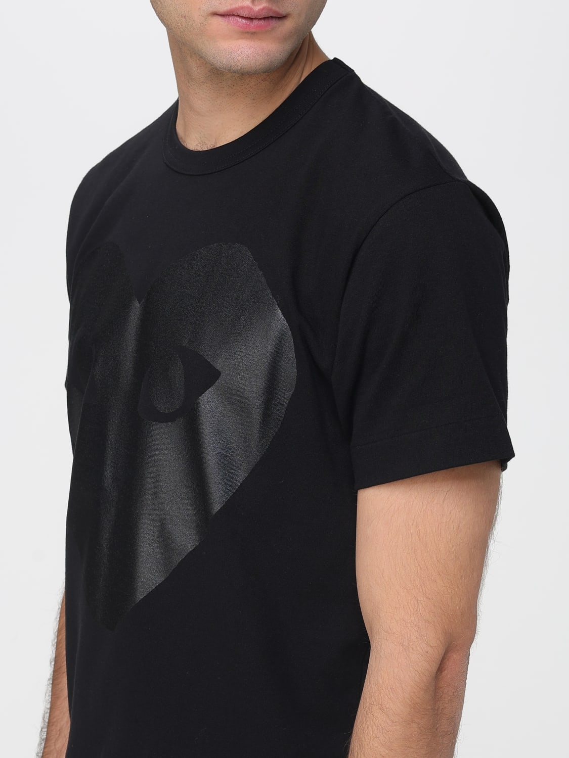 COMME DES GARÇONS PLAY CAMISETA: Polo hombre Comme Des Garçons Play, Negro - Img 3