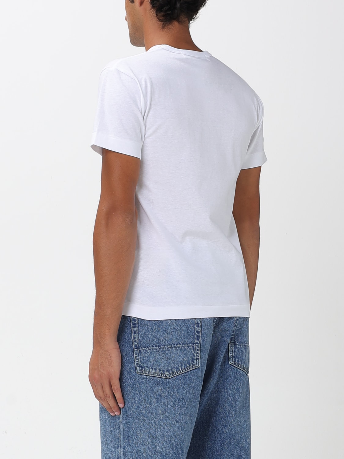 COMME DES GARÇONS PLAY T-SHIRT: Polo shirt men Comme Des Garçons Play, White - Img 2