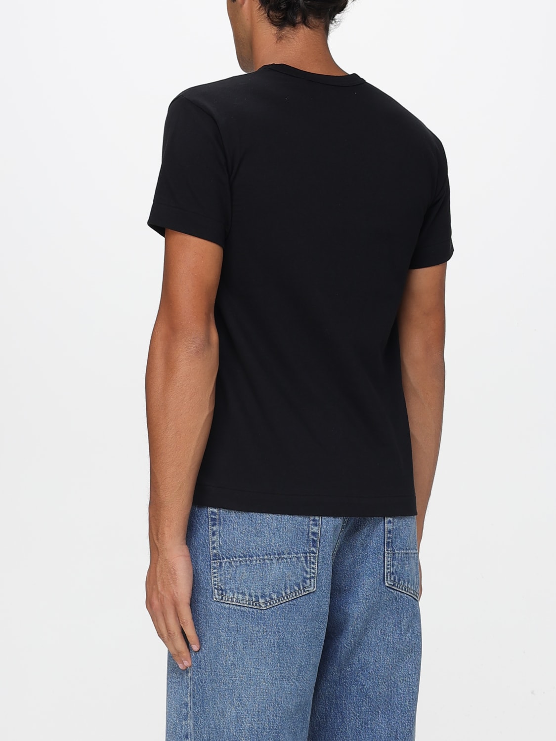 COMME DES GARÇONS PLAY CAMISETA: Polo hombre Comme Des Garçons Play, Negro - Img 2