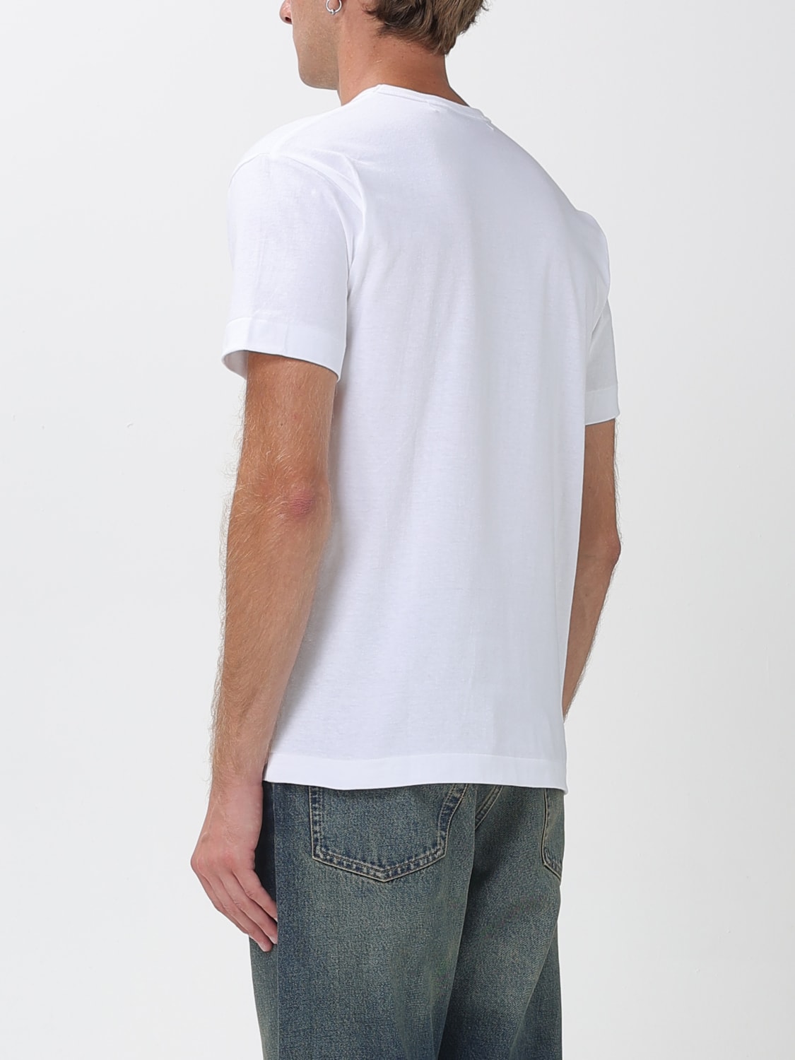 COMME DES GARÇONS PLAY T-SHIRT: Polo shirt men Comme Des Garçons Play, White - Img 2