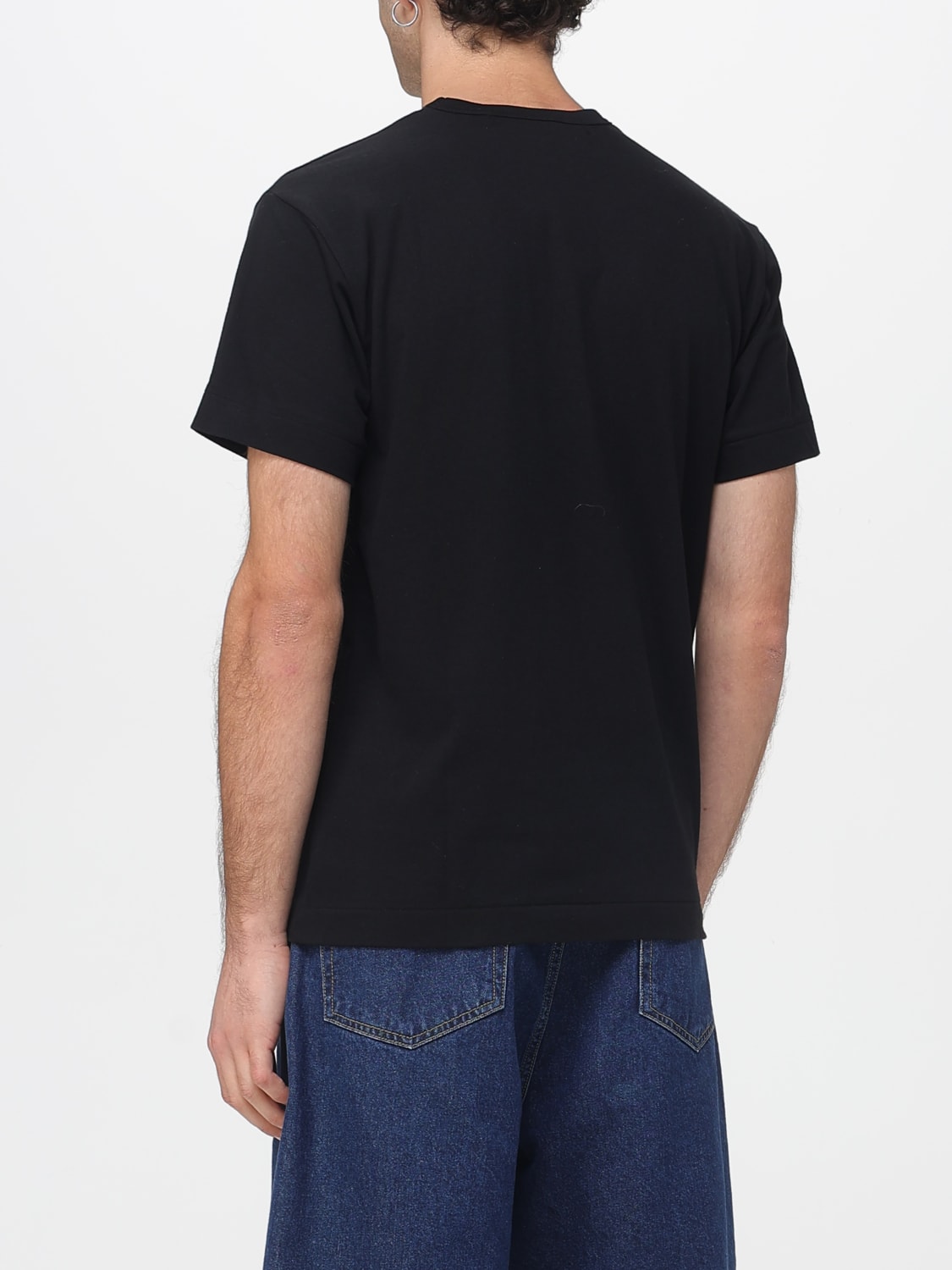 COMME DES GARÇONS PLAY T-SHIRT: Polo shirt men Comme Des Garçons Play, Black - Img 2