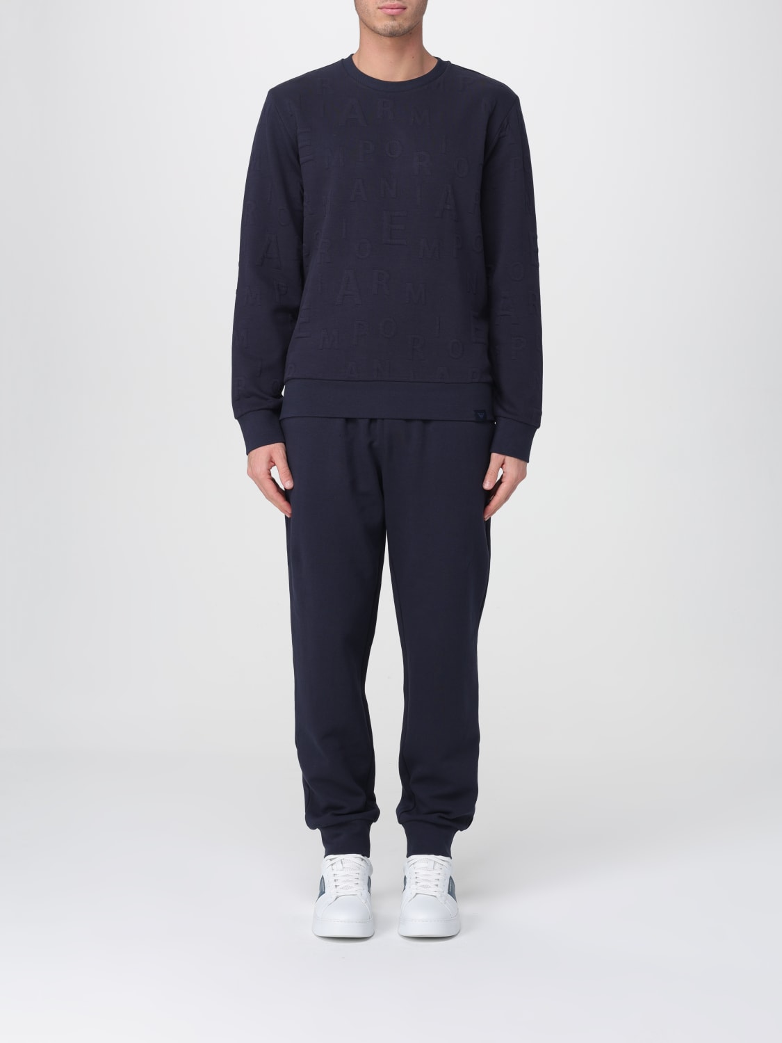 EMPORIO ARMANI FORMAL CLOTHES: Sweater men Emporio Armani, Blue - Img 1