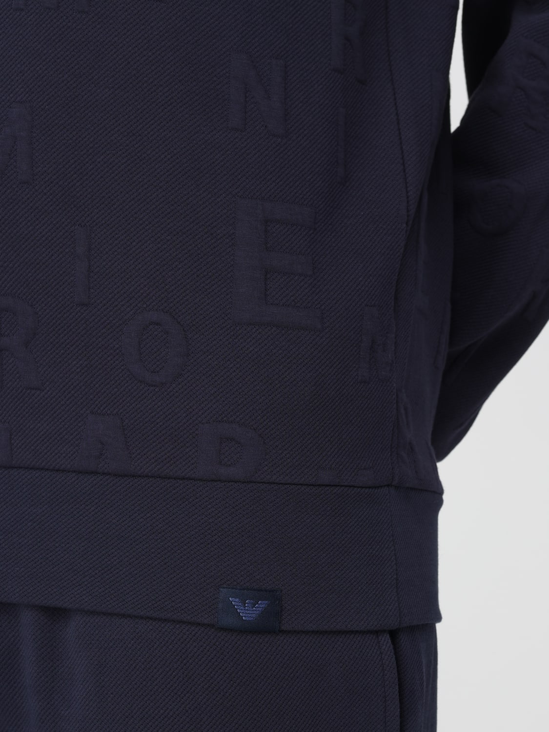 EMPORIO ARMANI FORMAL CLOTHES: Sweater men Emporio Armani, Blue - Img 4