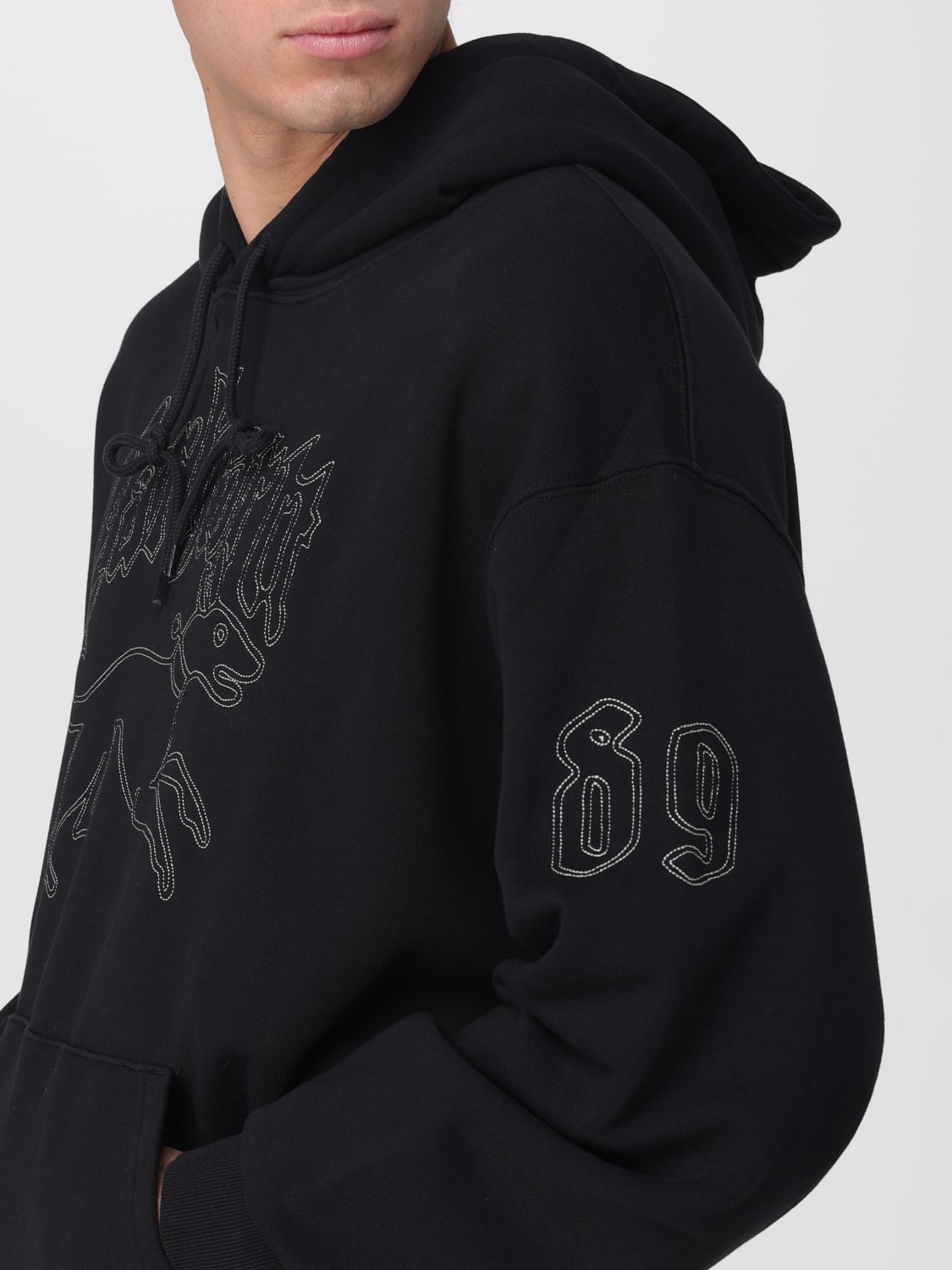 CARHARTT WIP 卫衣: 卫衣 男士 Carhartt Wip, 黑色 - Img 4