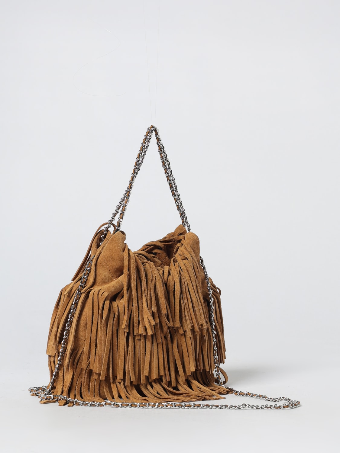 TORY BURCH MINI BAG: Shoulder bag woman Tory Burch, Brown - Img 2