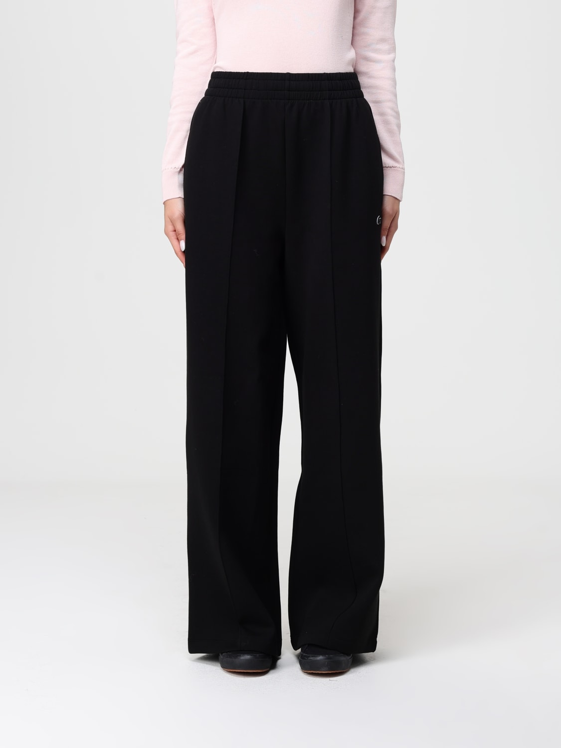 LACOSTE PANTALONI: Pantalone jogging Lacoste in cotone stretch , Nero - Img 1