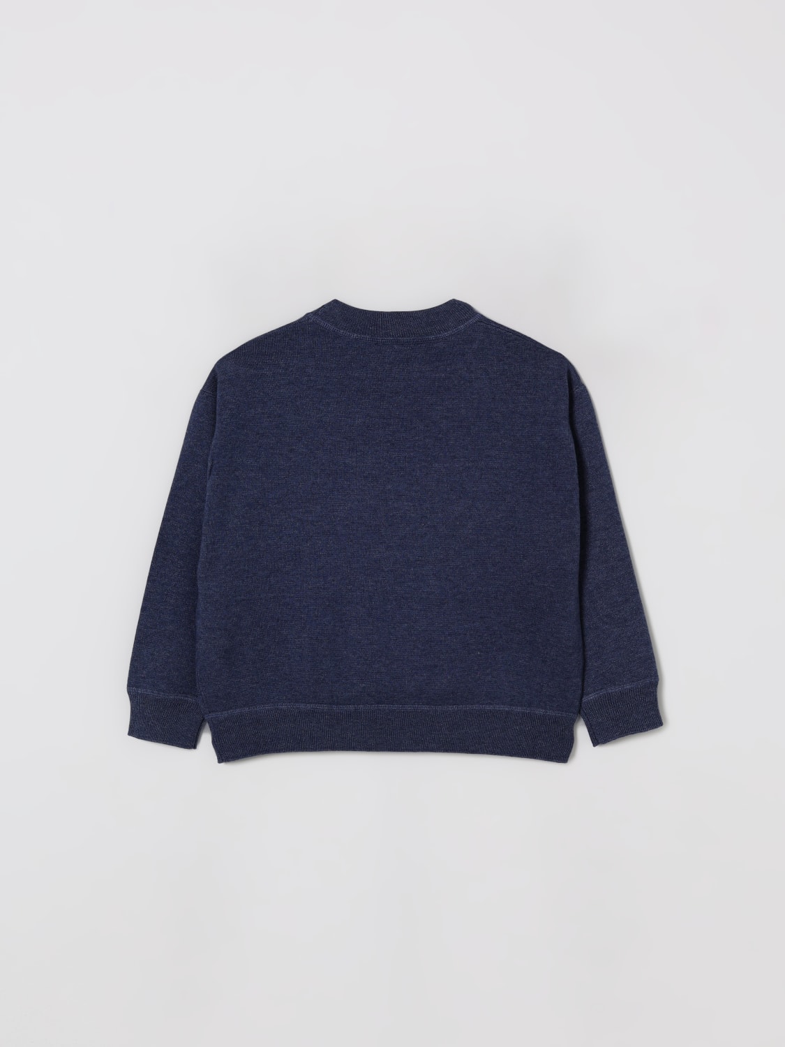 IL GUFO SWEATER: Sweater kids Il Gufo, Blue - Img 2