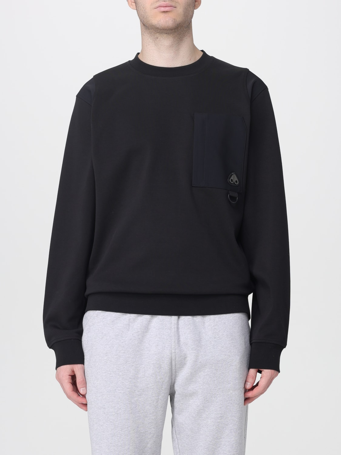 MOOSE KNUCKLES SWEATSHIRT: Pullover herren Moose Knuckles, Schwarz - Img 1