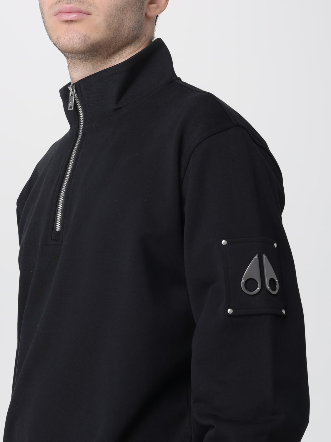 MOOSE KNUCKLES SWEATSHIRT: Pullover herren Moose Knuckles, Schwarz - Img 3