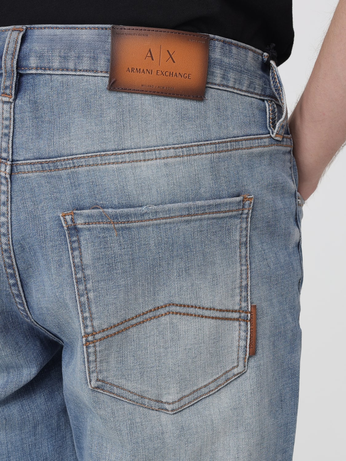 ARMANI EXCHANGE JEANS: Jeans men Armani Exchange, Navy - Img 3