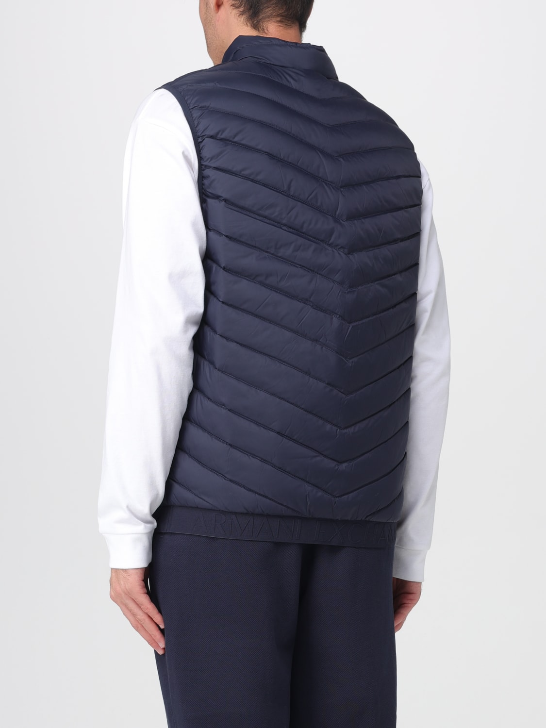 ARMANI EXCHANGE SUIT VEST: Jacket men Armani Exchange, Blue - Img 2
