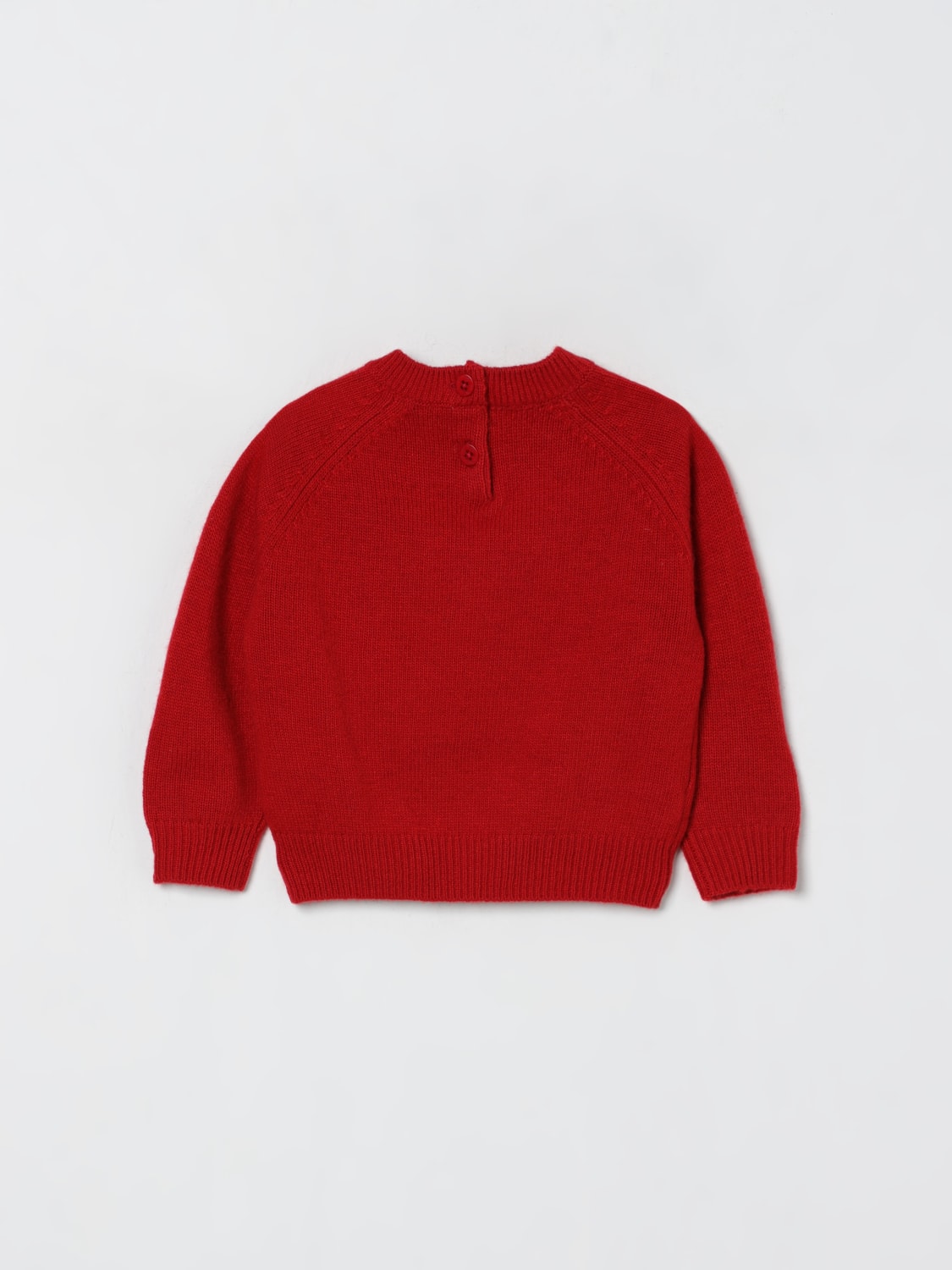 IL GUFO SWEATER: Sweater kids Il Gufo, Red - Img 2
