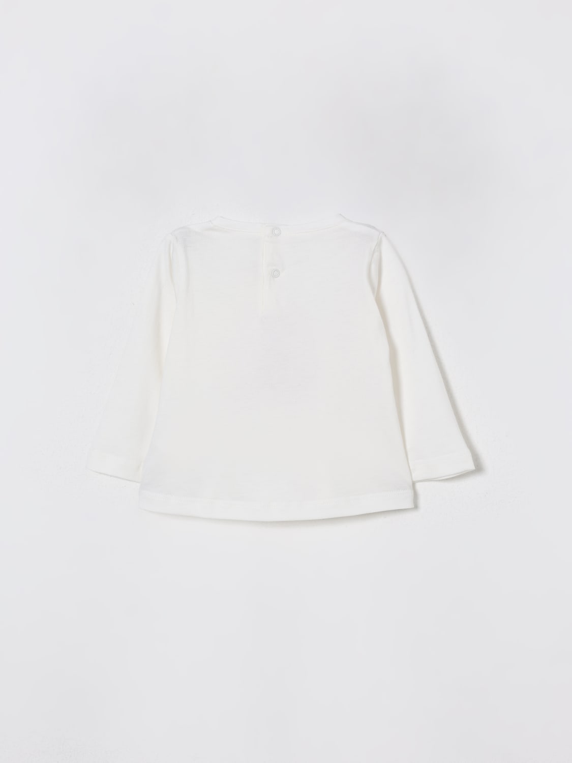 IL GUFO T-SHIRT: T-shirt in cotone con stampa grafica Il Gufo, Bianco - Img 2