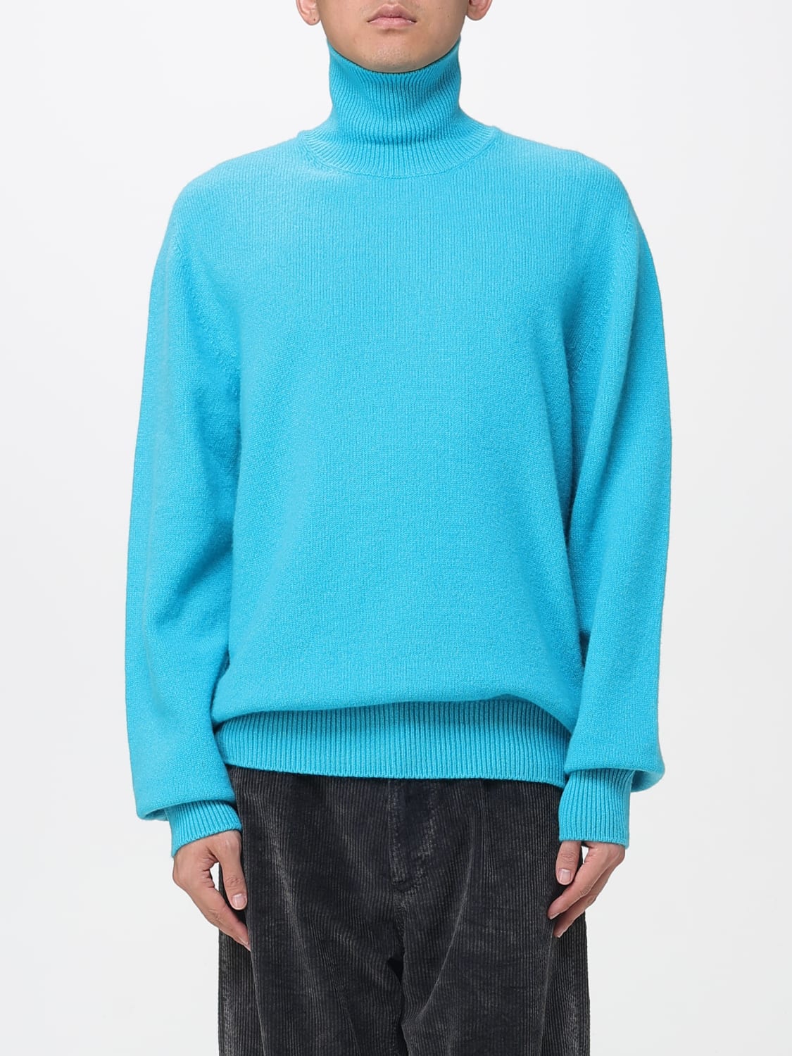 LANEUS SWEATER: Sweater men Laneus, Turquoise - Img 1