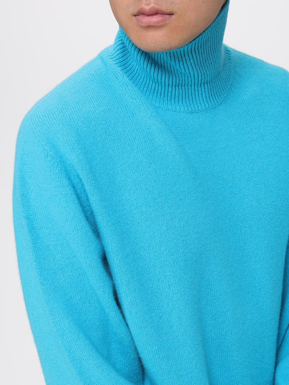 LANEUS SWEATER: Sweater men Laneus, Turquoise - Img 5