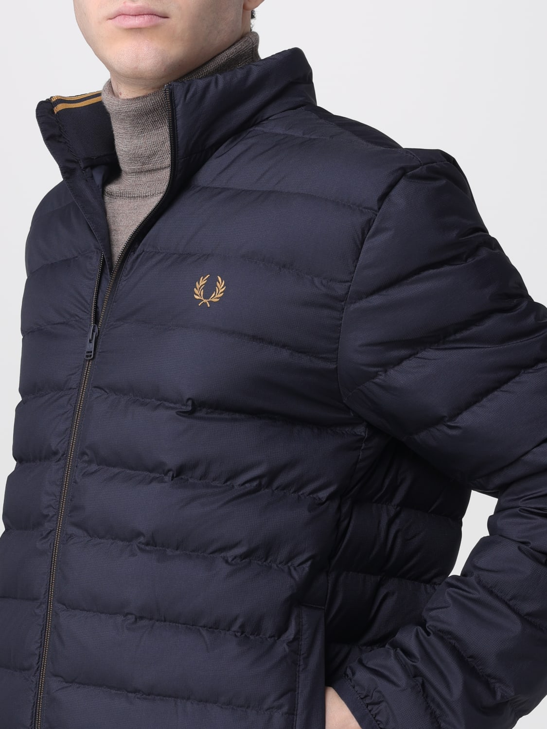 FRED PERRY JACKET: Jacket men Fred Perry, Navy - Img 4