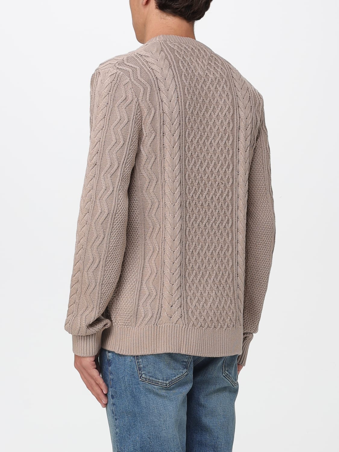 TOMMY JEANS СВИТЕР: Свитер Мужское Tommy Jeans, Светло-Коричневый - Img 2