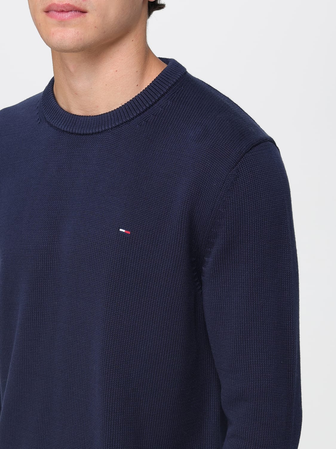 TOMMY JEANS SWEATER: Sweater men Tommy Jeans, Blue - Img 3