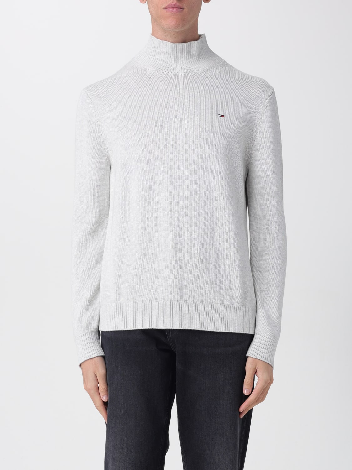 TOMMY JEANS 스웨터: 스웨터 남성 Tommy Jeans, 화이트 - Img 1