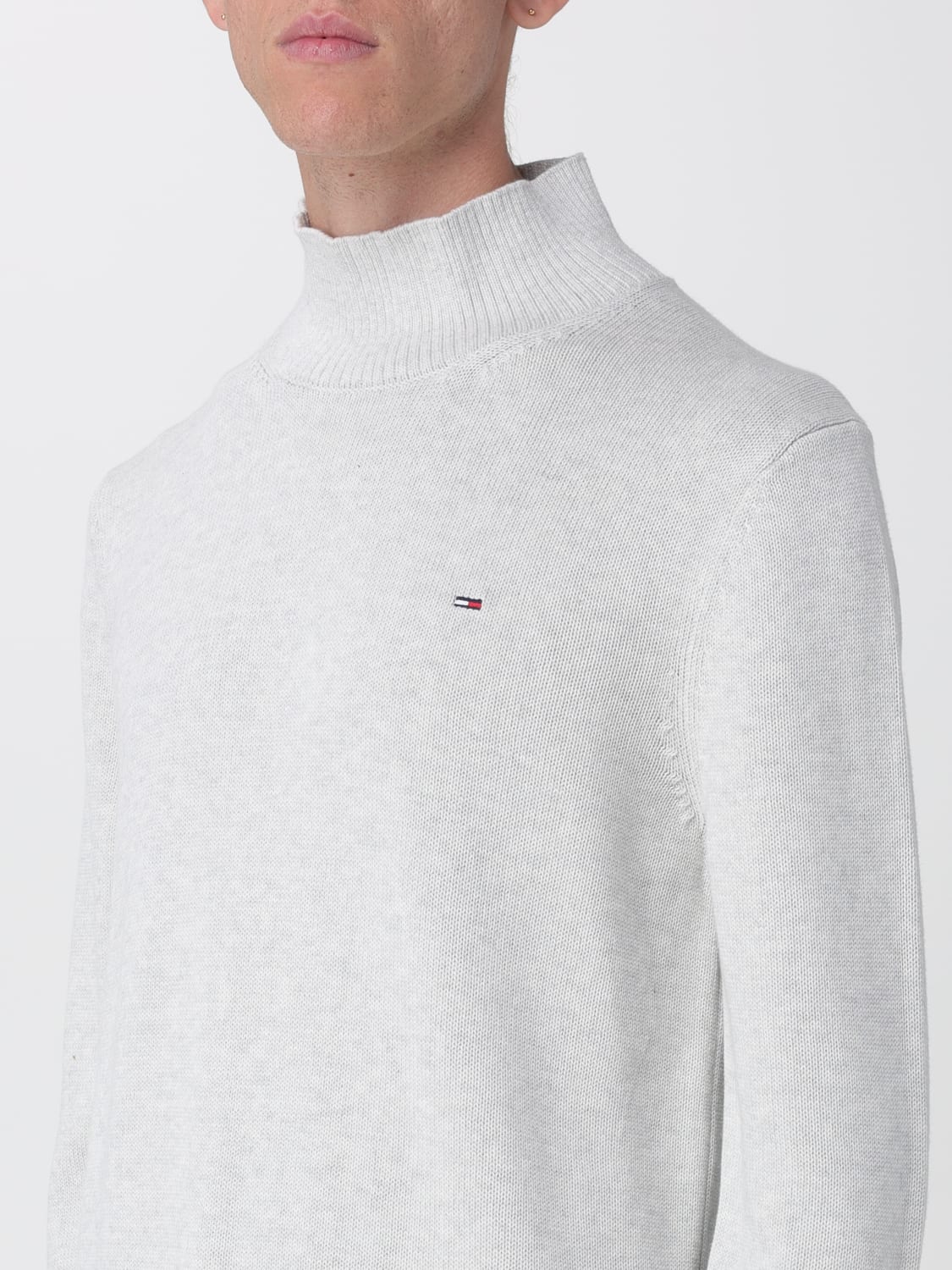 TOMMY JEANS 스웨터: 스웨터 남성 Tommy Jeans, 화이트 - Img 3