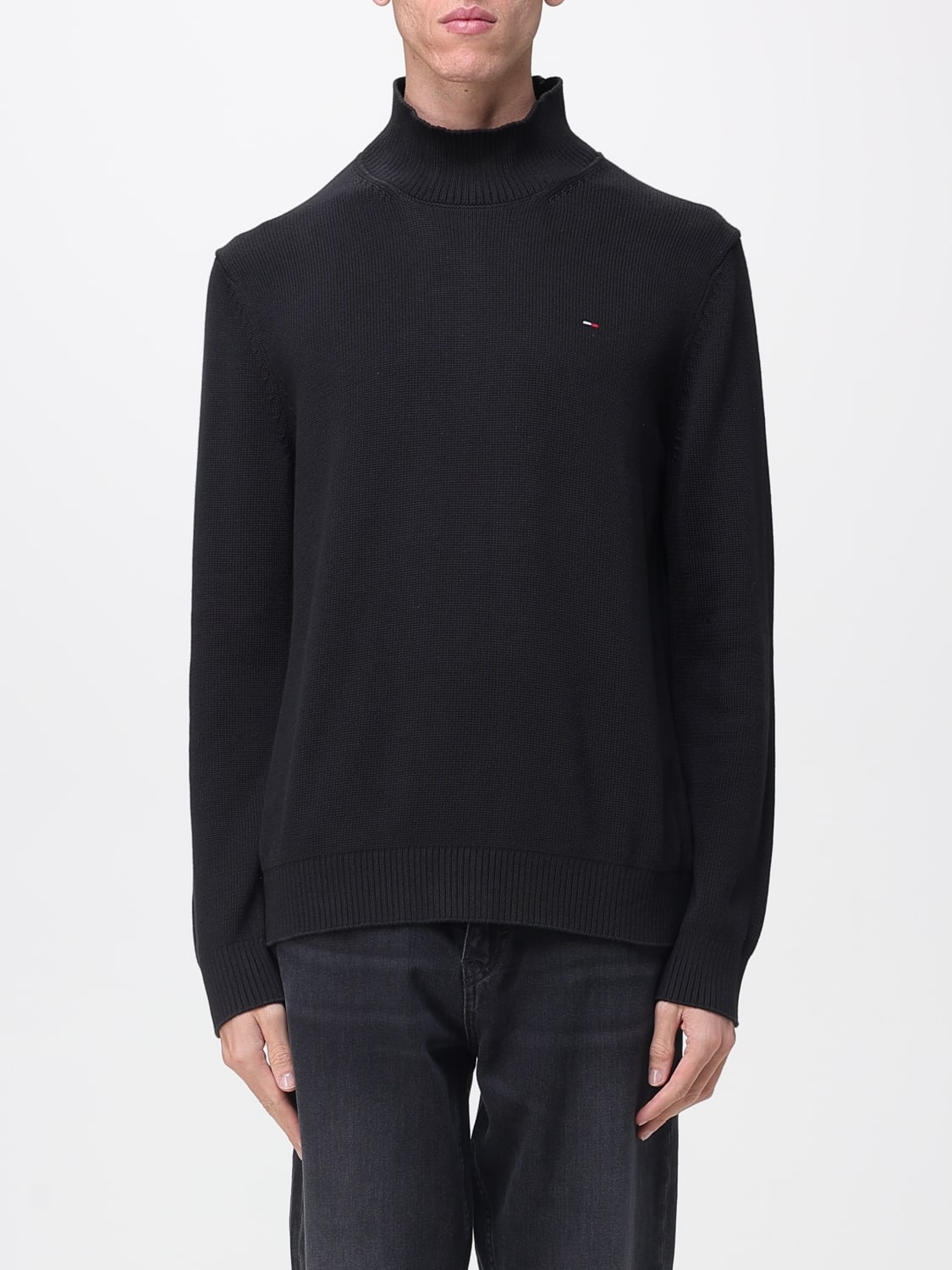TOMMY JEANS SWEATER: Sweater men Tommy Jeans, Black - Img 1