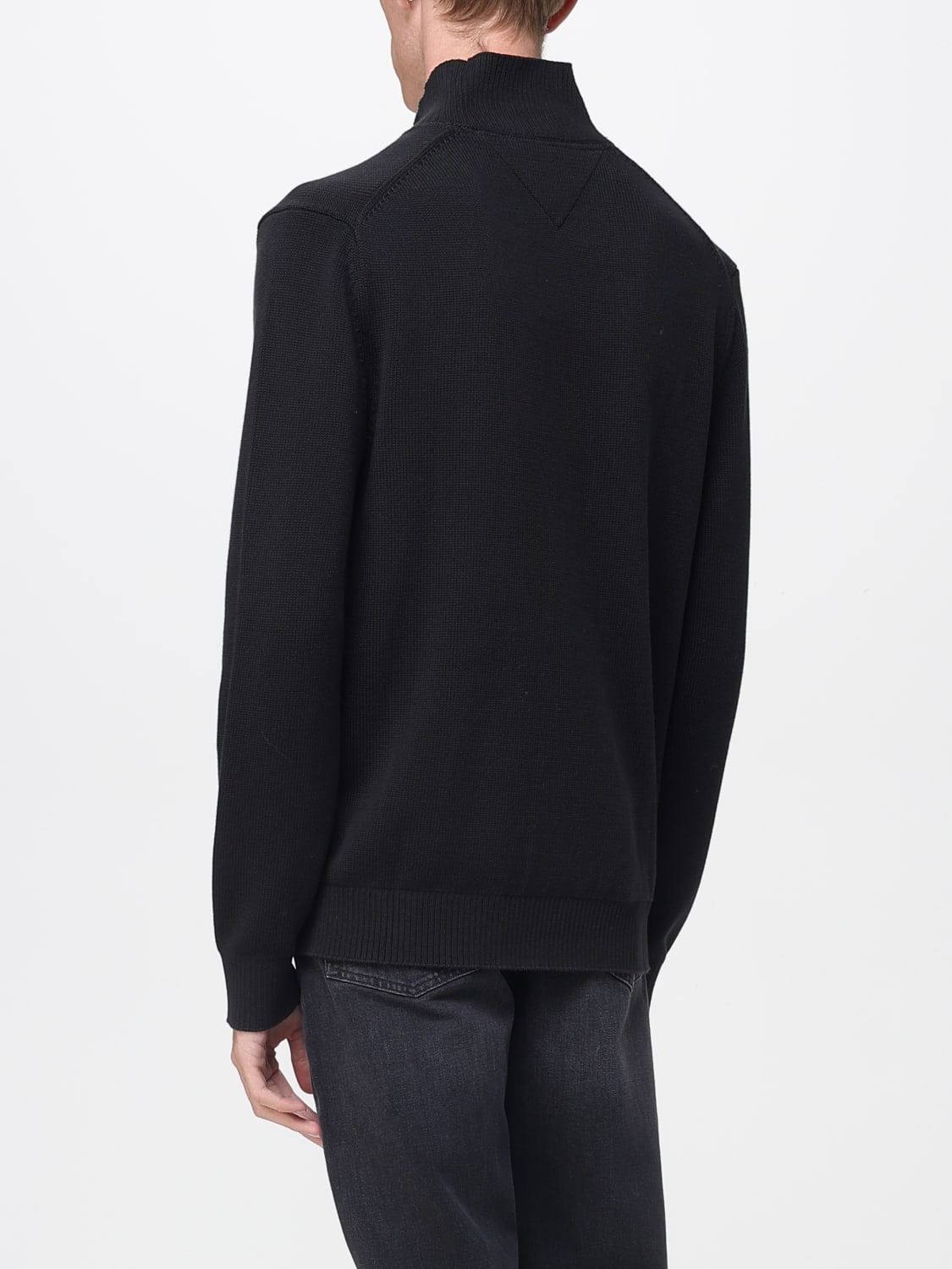 TOMMY JEANS SWEATER: Sweater men Tommy Jeans, Black - Img 2