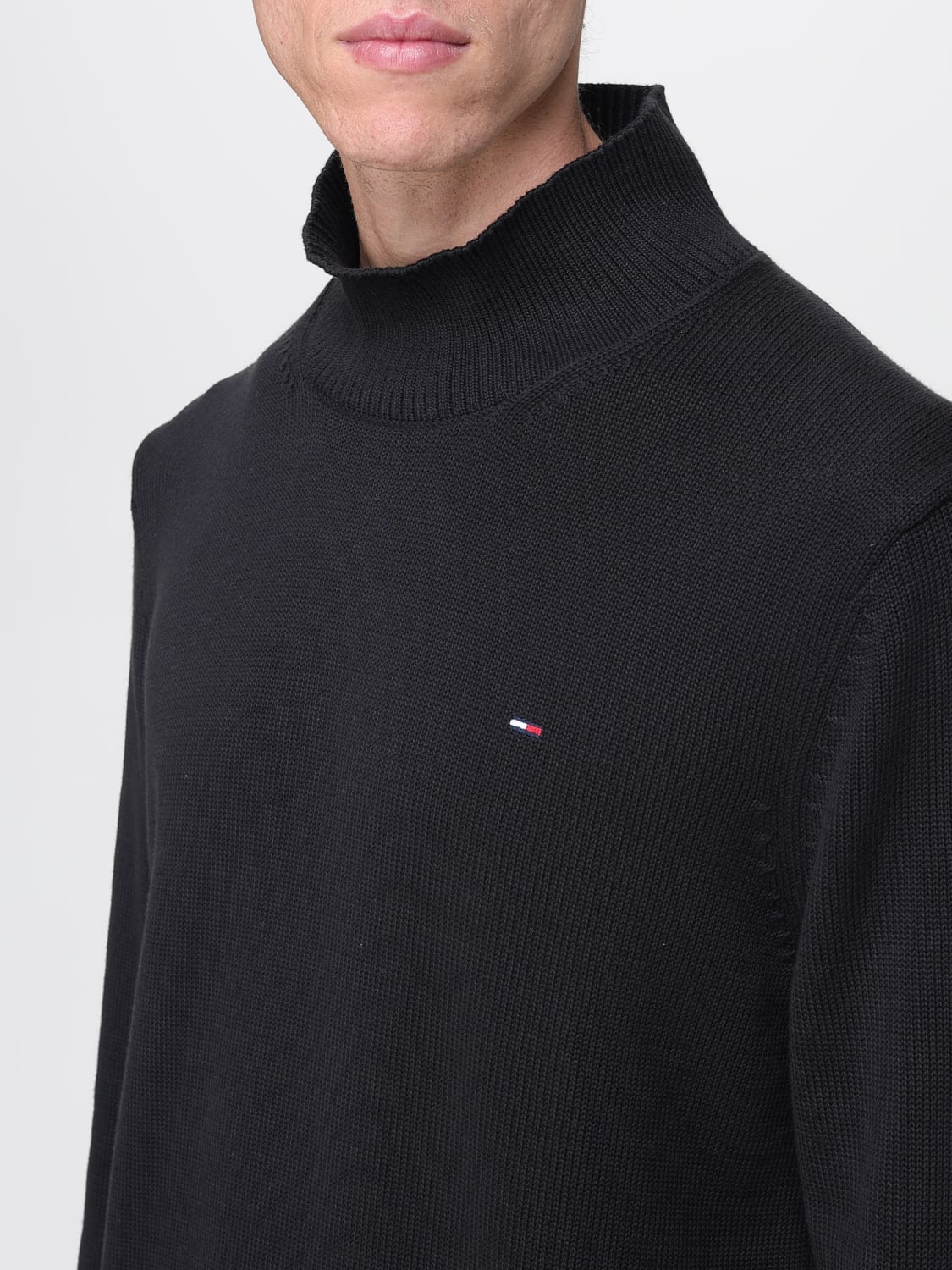 TOMMY JEANS SWEATER: Sweater men Tommy Jeans, Black - Img 3