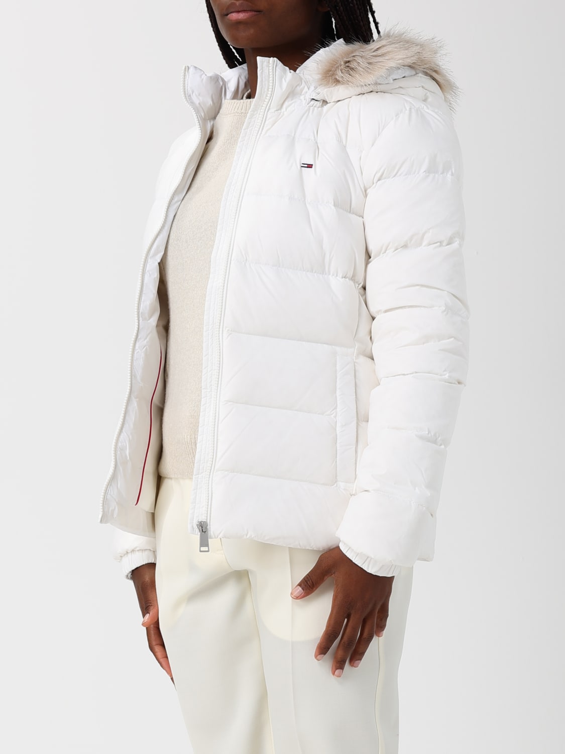 TOMMY JEANS VESTE: Veste femme Tommy Jeans, Blanc - Img 3