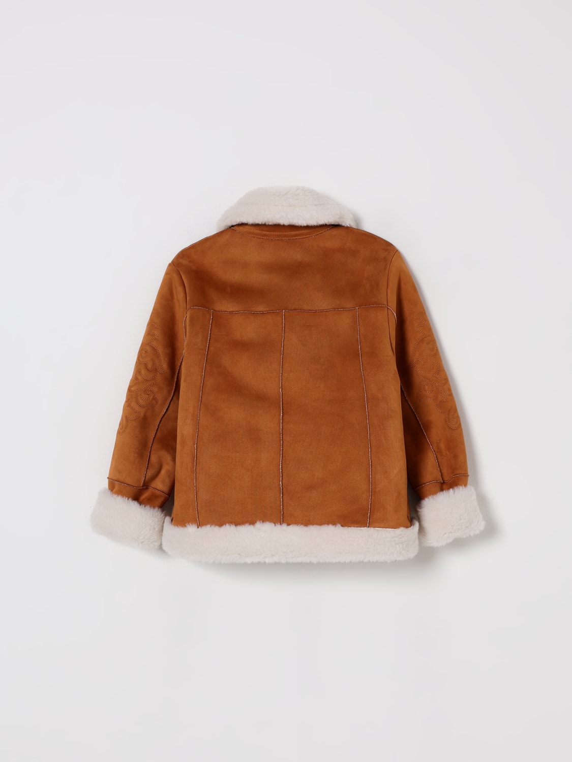 MC2 SAINT BARTH 大衣: 大衣 儿童 Mc2 Saint Barth, 棕色 - Img 2