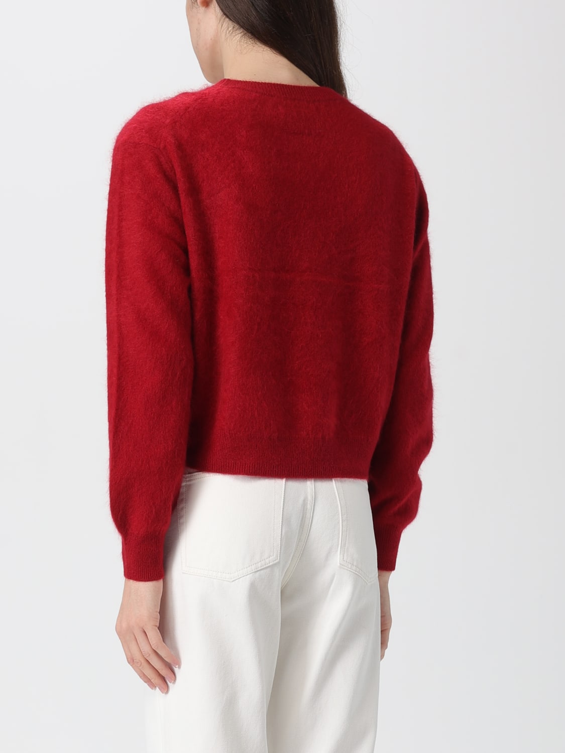 GUEST IN RESIDENCE PULL: Pull femme Guest In Residence, Rouge - Img 2