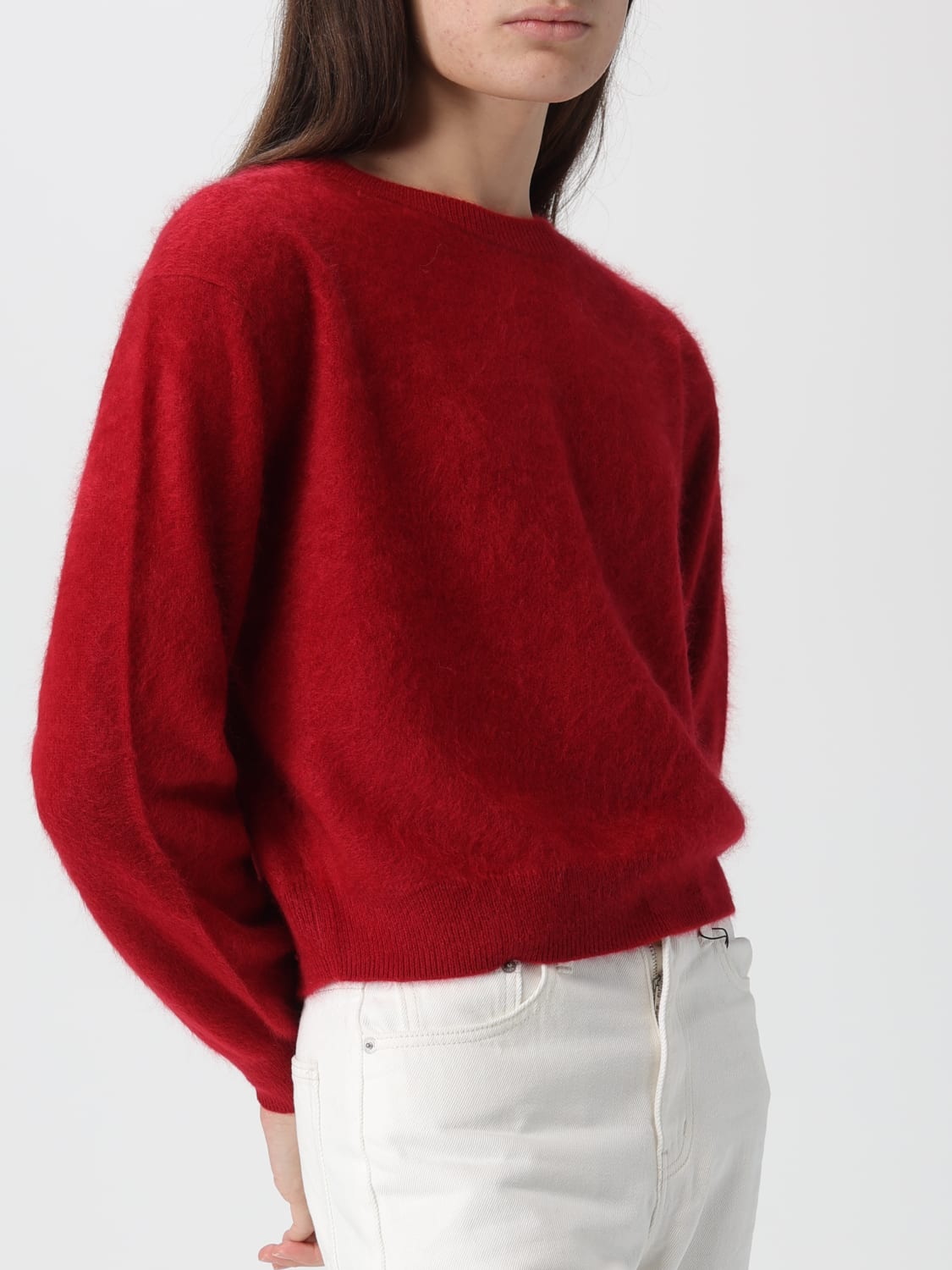 GUEST IN RESIDENCE PULL: Pull femme Guest In Residence, Rouge - Img 3