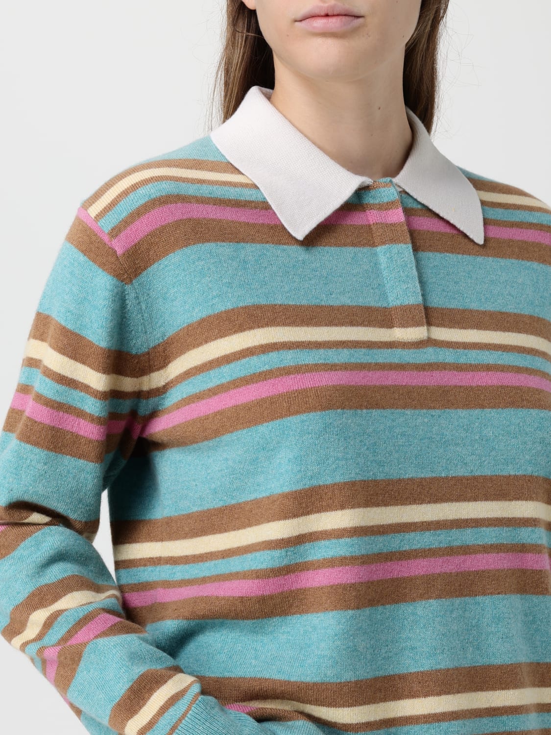 GUEST IN RESIDENCE POLO: Pullover damen Guest In Residence, Bunt - Img 3