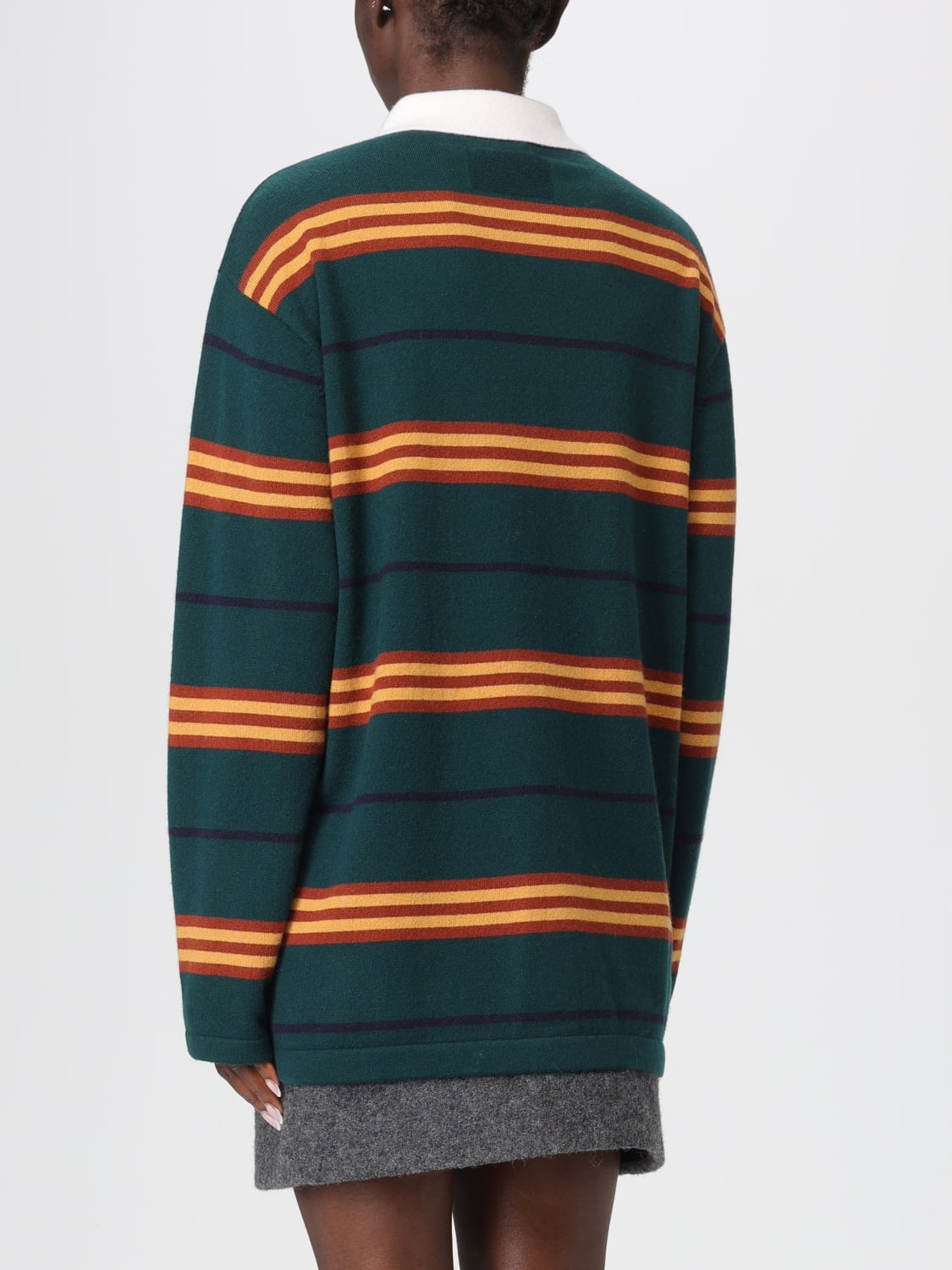 GUEST IN RESIDENCE POLO: Pull femme Guest In Residence, Vert - Img 2