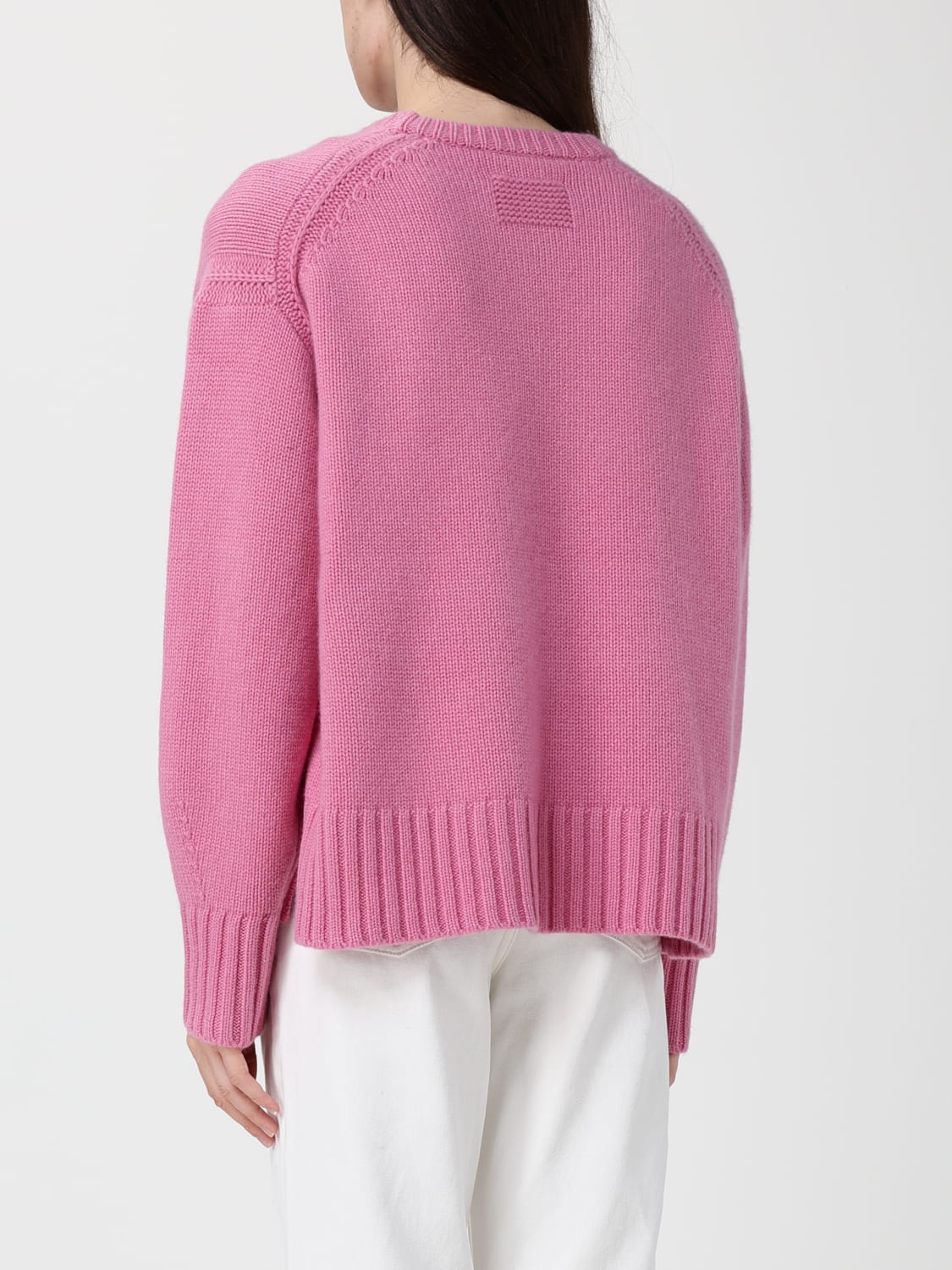 GUEST IN RESIDENCE PULL: Pull femme Guest In Residence, Rose - Img 2