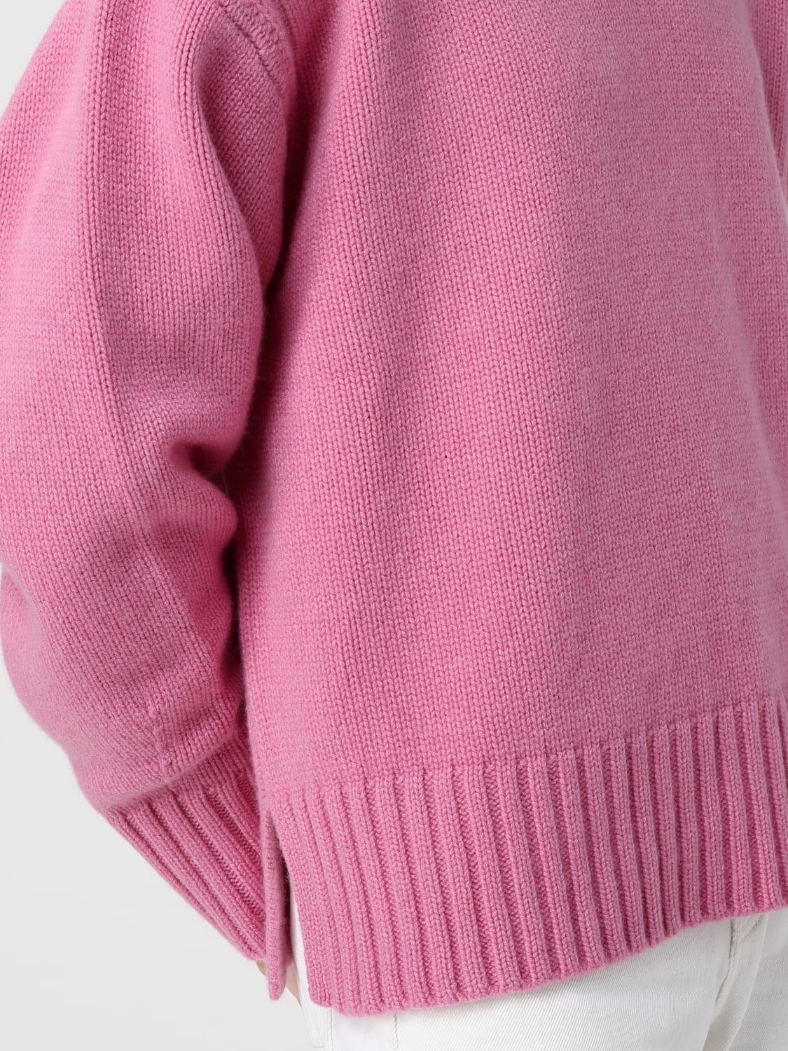 GUEST IN RESIDENCE PULL: Pull femme Guest In Residence, Rose - Img 3