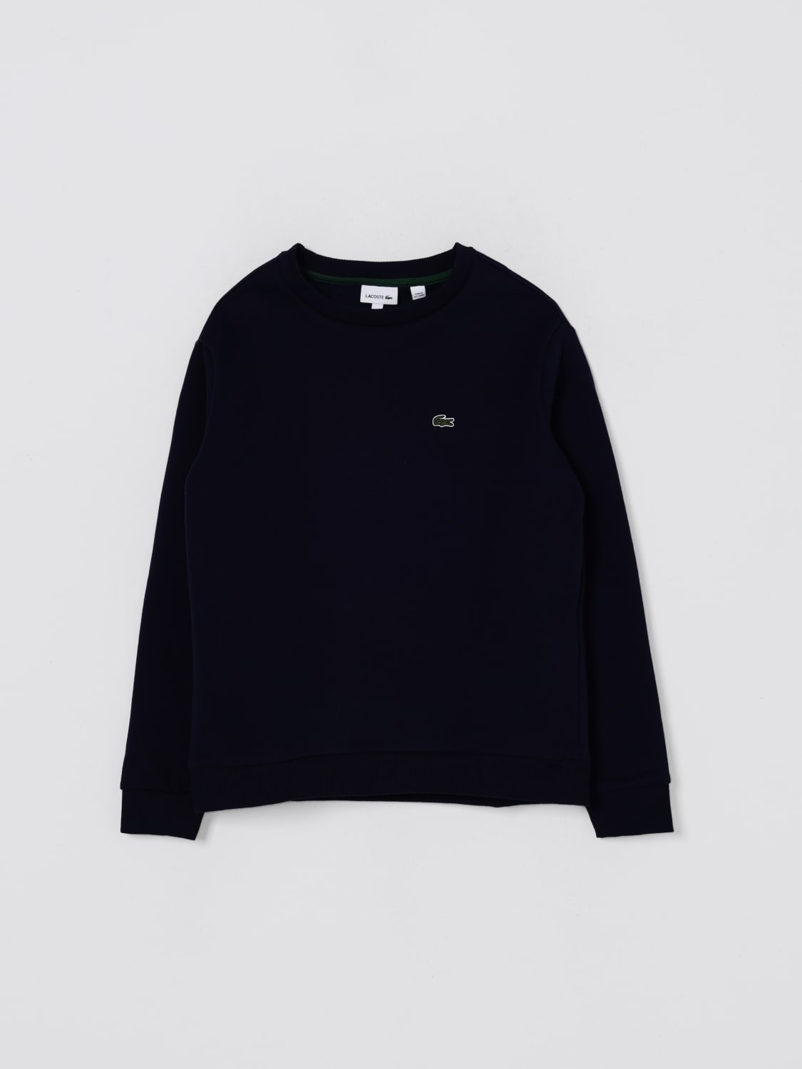 LACOSTE SWEATER: Sweater kids Lacoste, Blue - Img 1