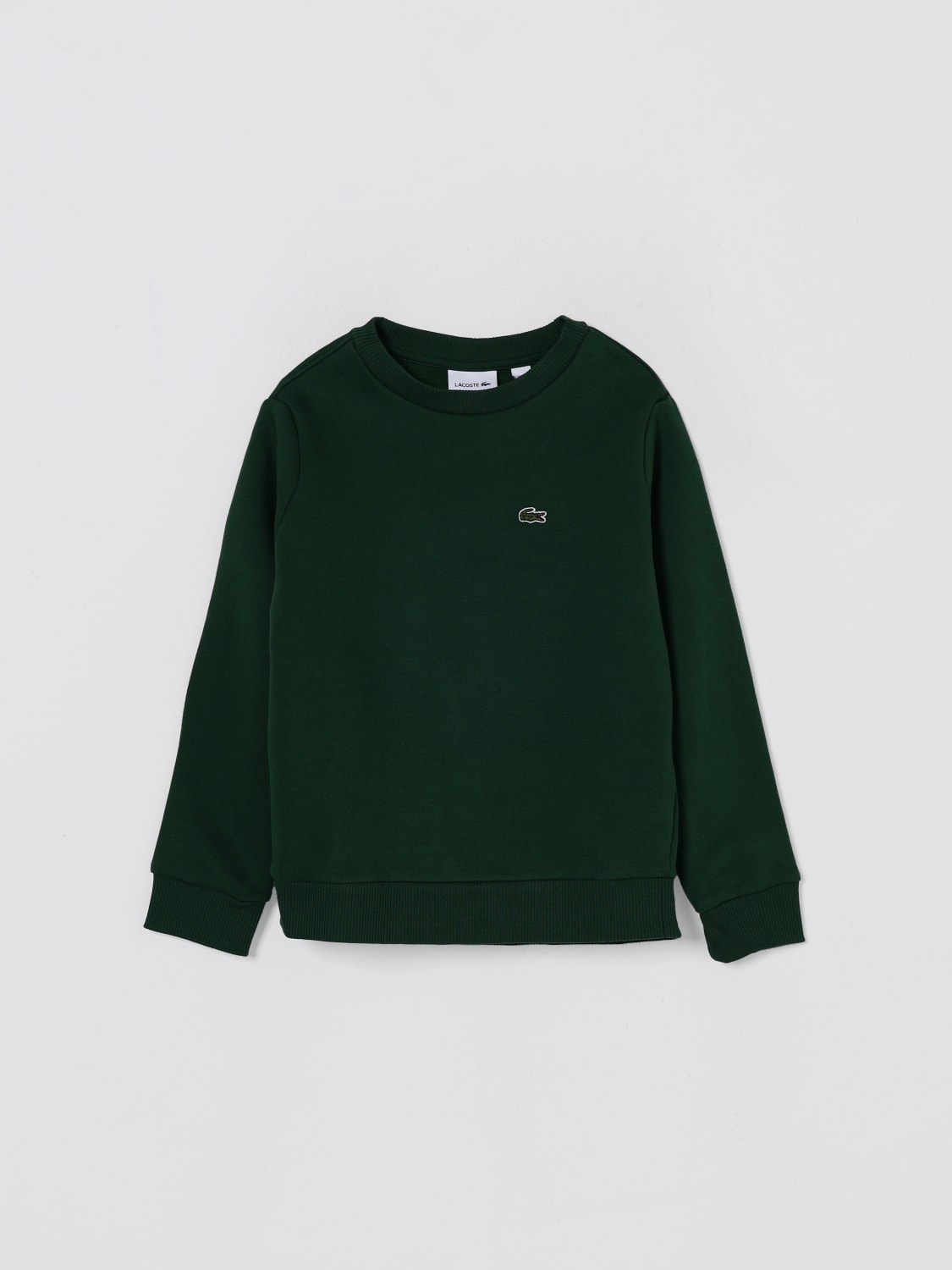 LACOSTE SWEATER: Sweater kids Lacoste, Green - Img 1