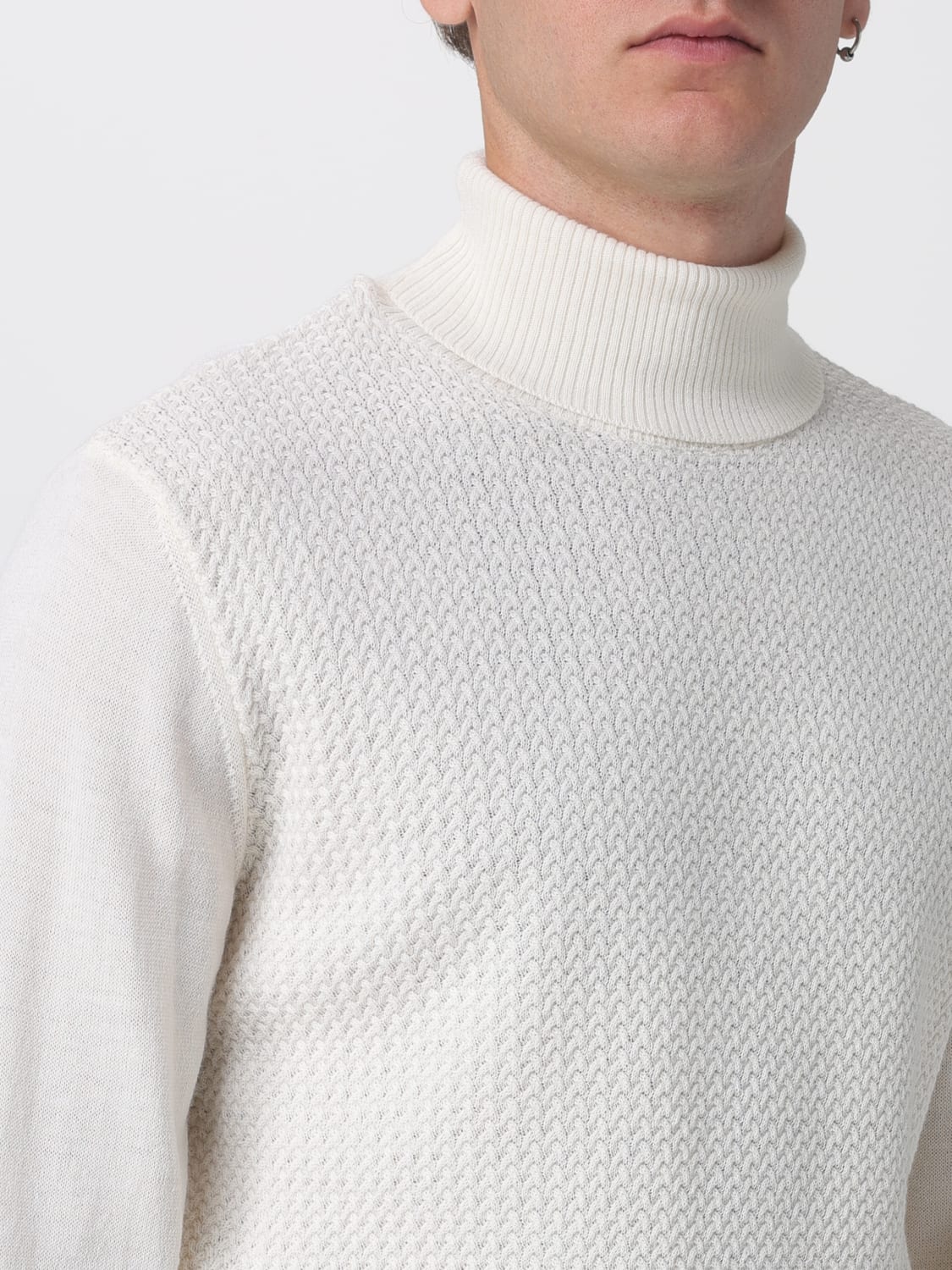 MANUEL RITZ PULLOVER: Pullover herren Manuel Ritz, Weiß - Img 3