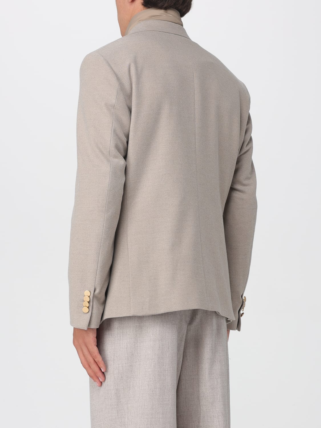 MANUEL RITZ JACKET: Jacket men Manuel Ritz, Beige - Img 2