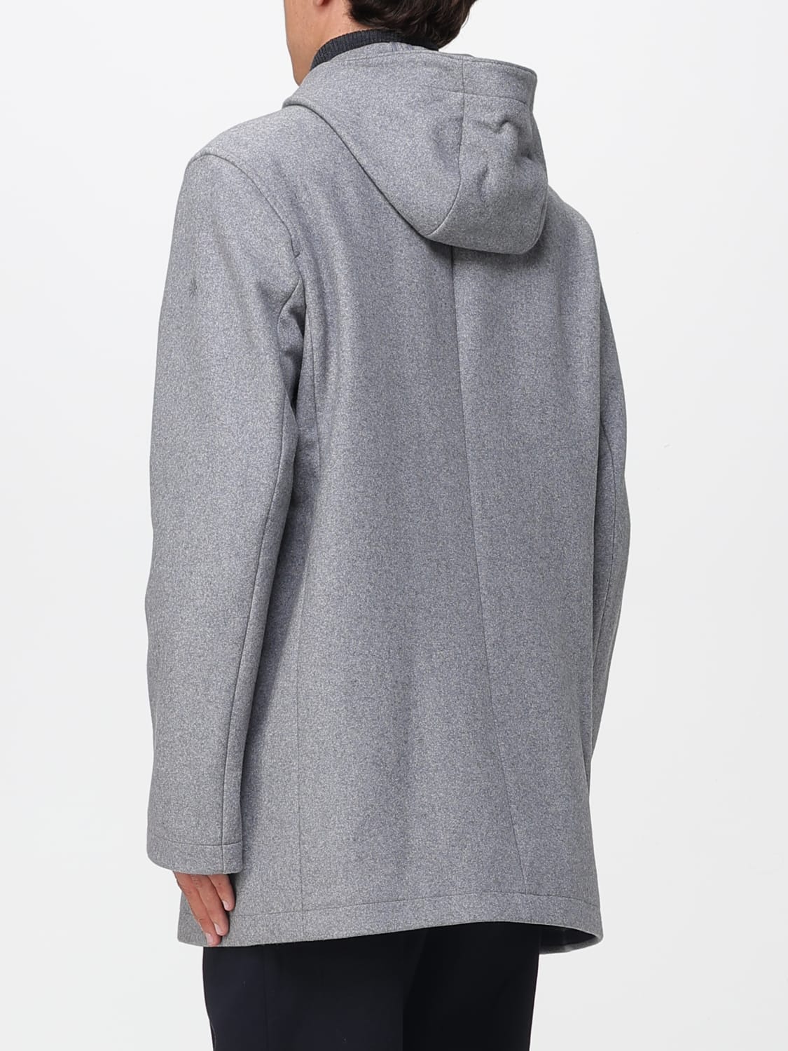 MANUEL RITZ COAT: Coat men Manuel Ritz, Grey - Img 2