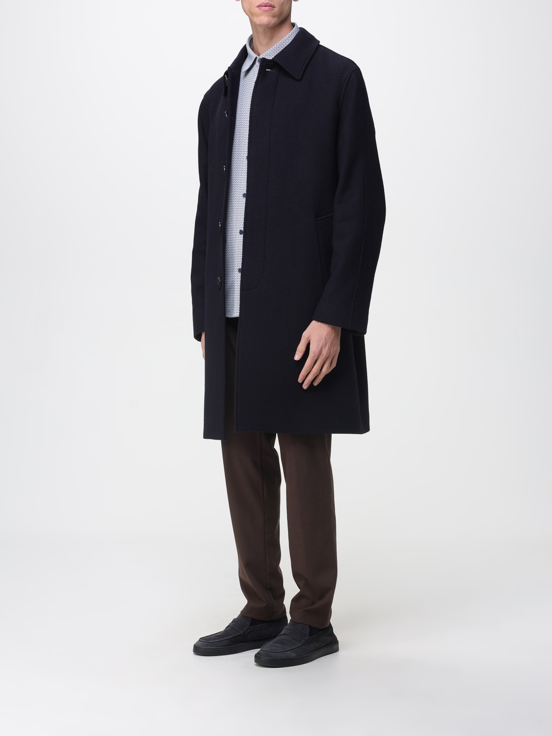 MANUEL RITZ 코트: 코트 남성 Manuel Ritz, 블루 - Img 3